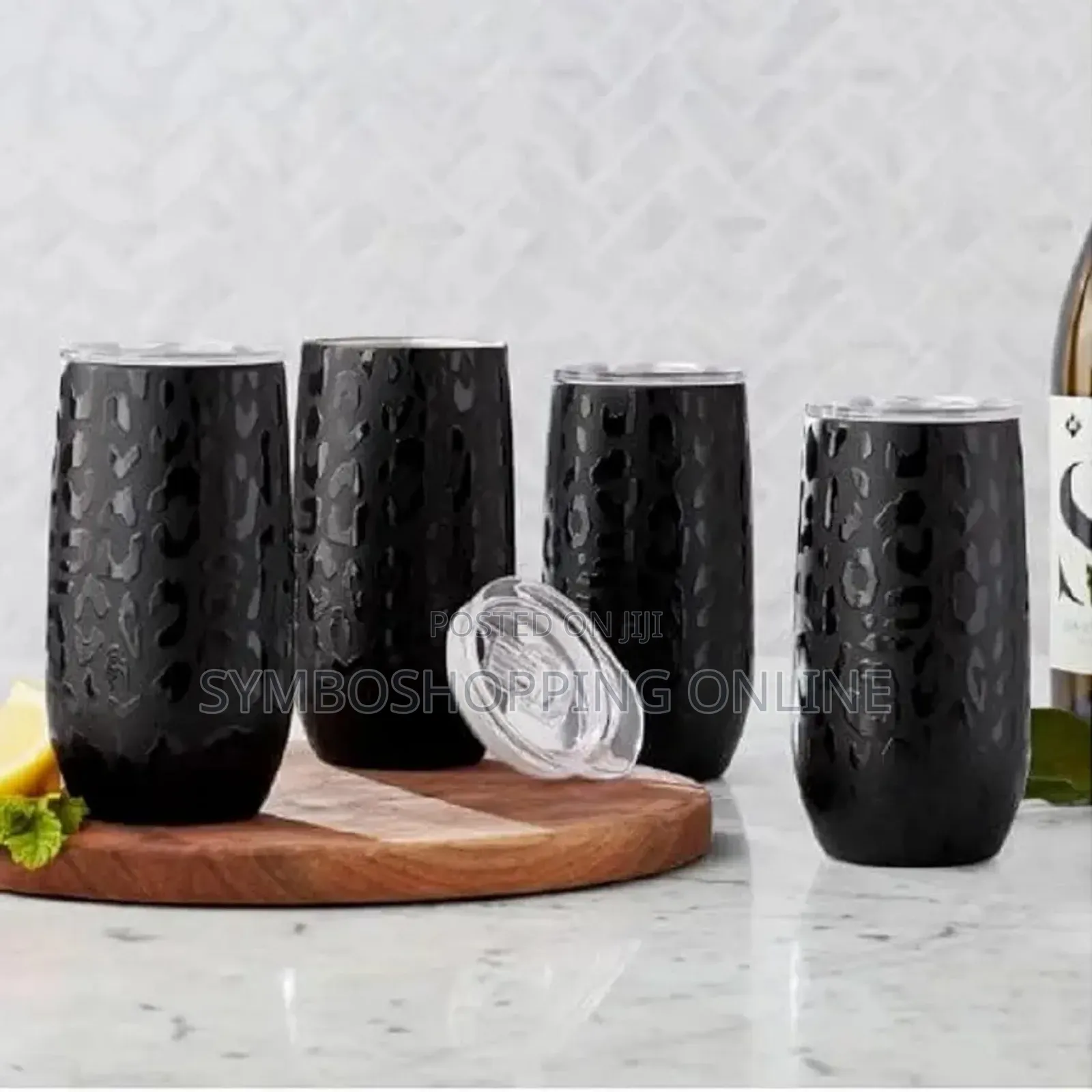 Member's Mark 415ml Insulated Tumblers With Lids, 4 Pack