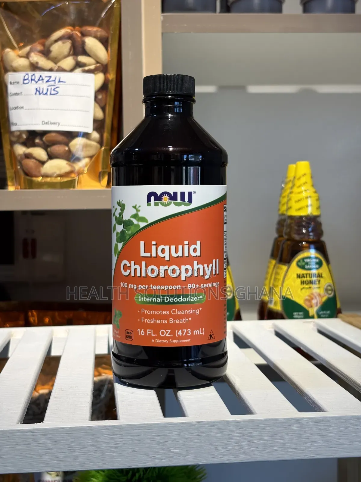 Liquid Chlorophyll for Skin and Body Odour