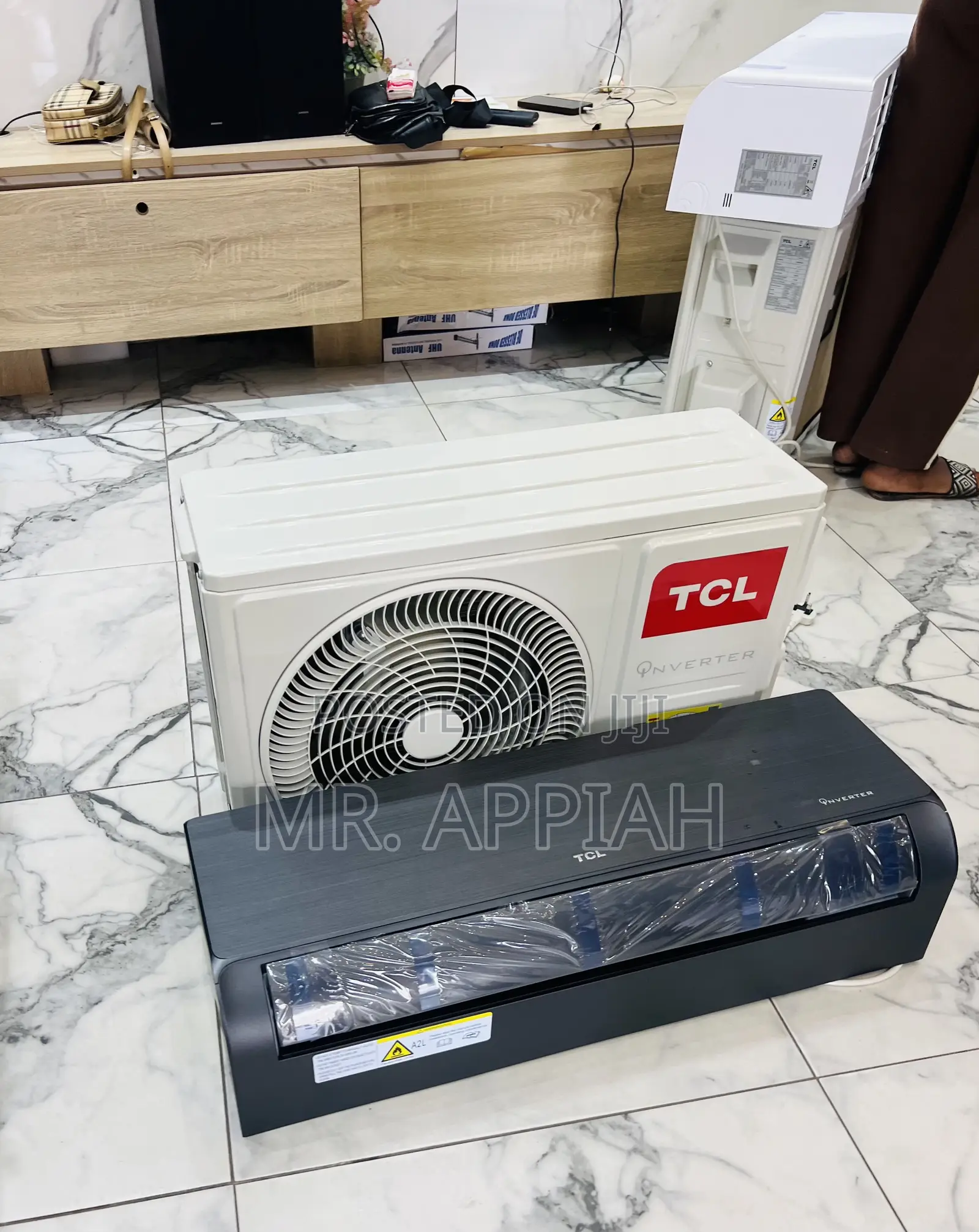 Anti-Virus TCL 1.5hp Split Type Dual Inverter Air Conditioner(Black).