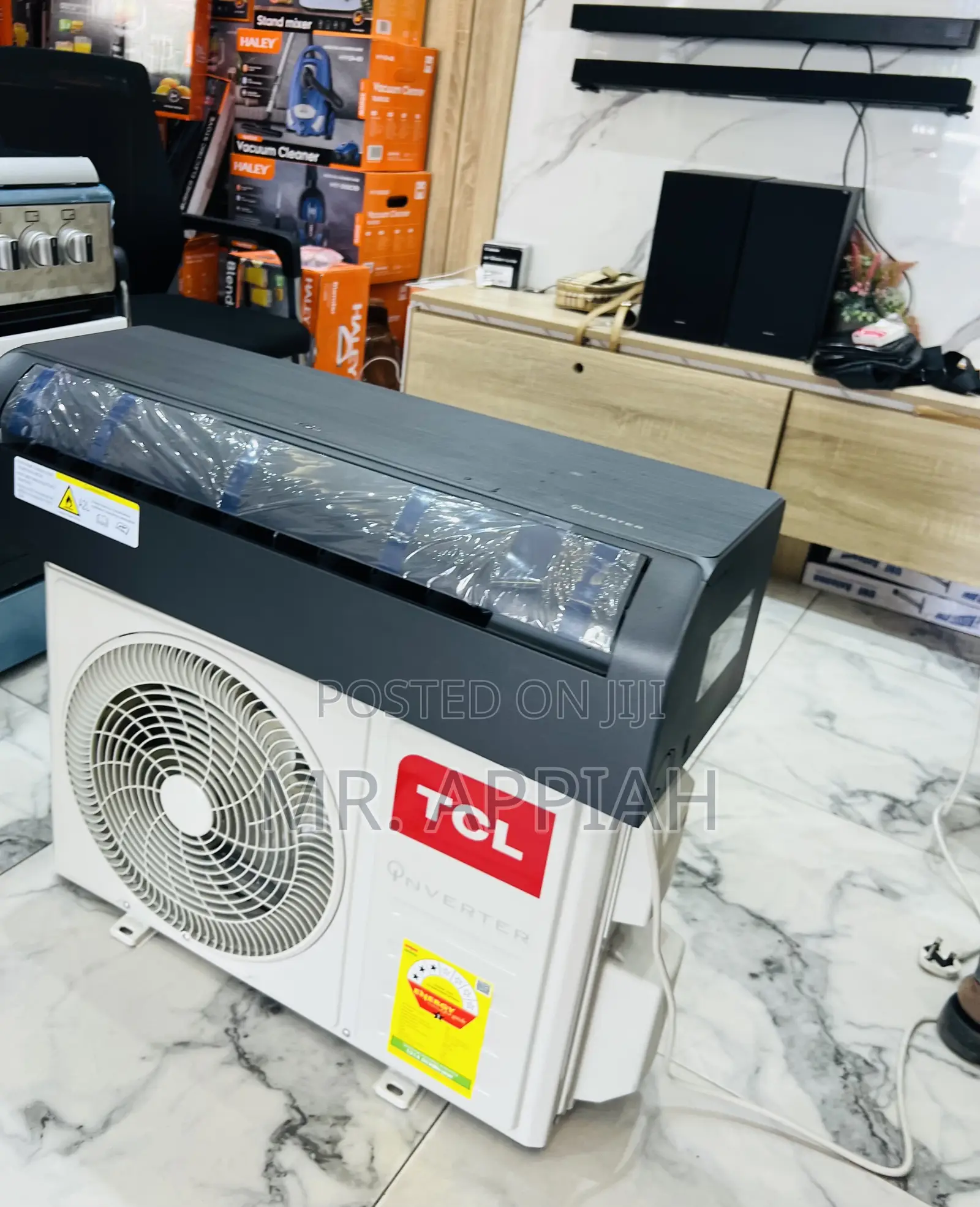 Classic TCL 1.5hp Split Type Air Conditioner(Black)Dual Inverter 