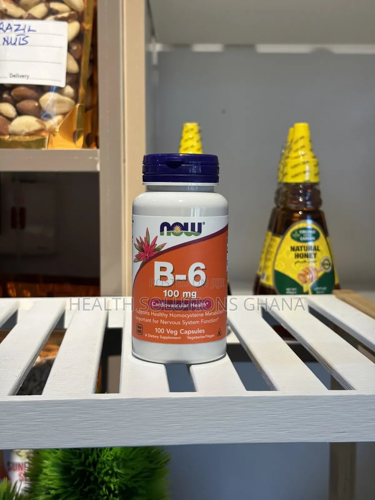 Vitamin B6 for Energy, Brain Hormone Support