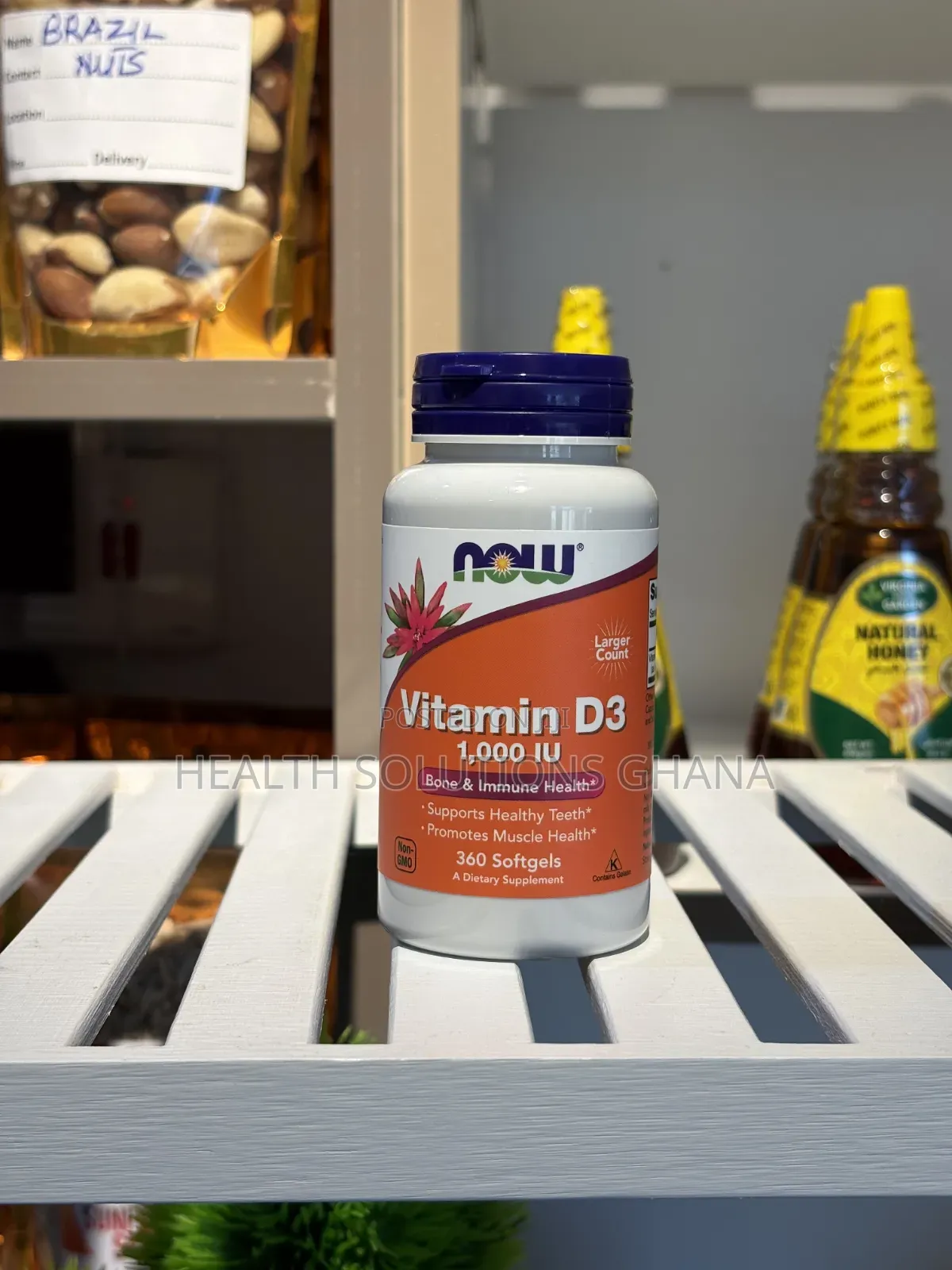Vitamin D3 for Bone Strength Immune Support