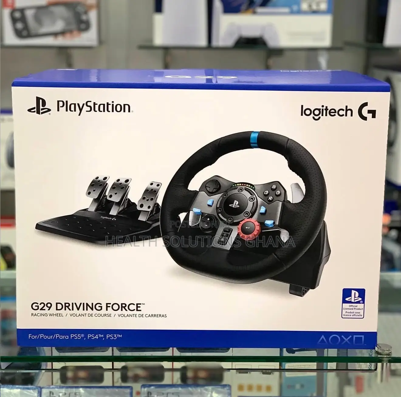 Logitech G29 Driving Force Racing Wheel Open Box