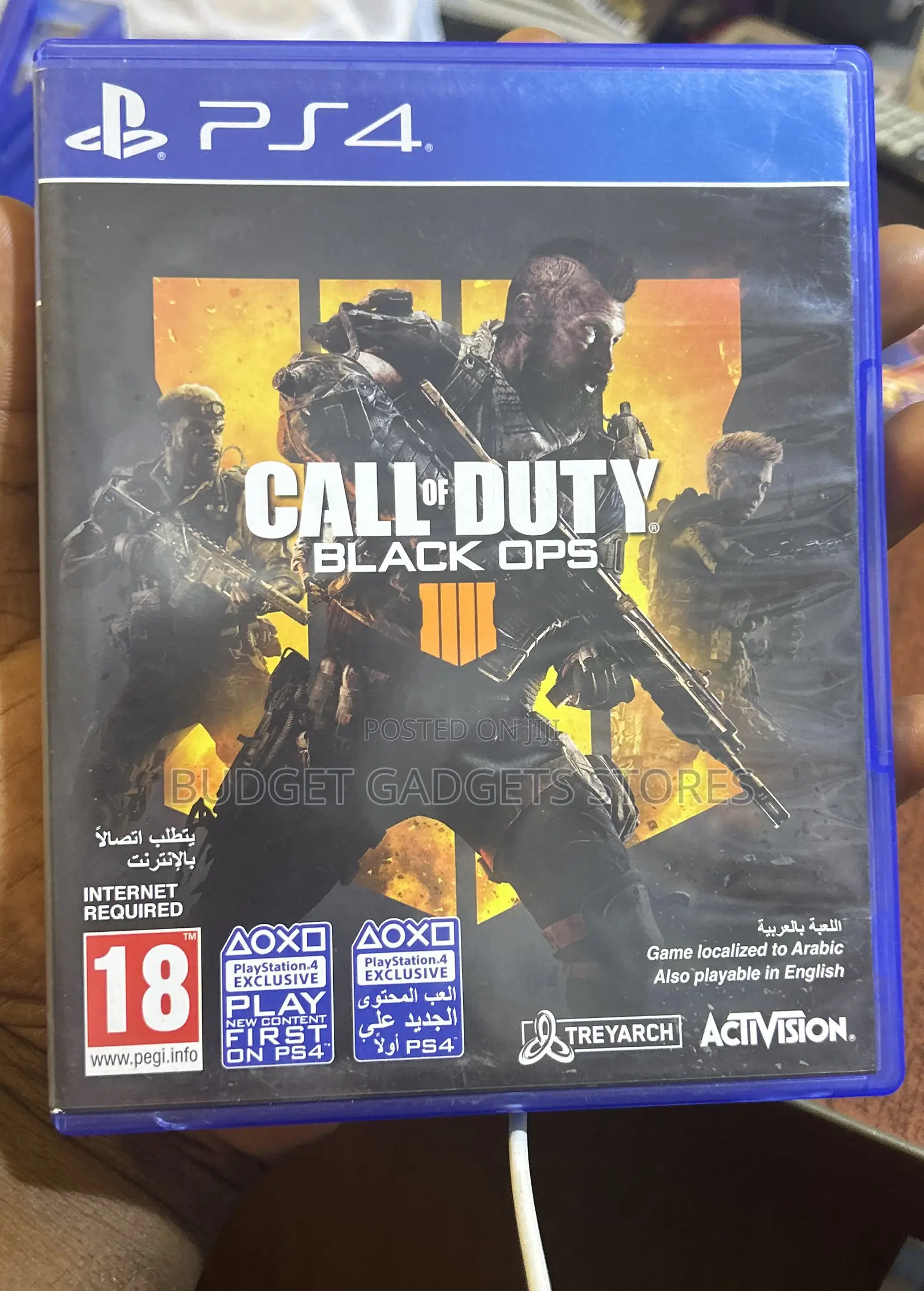 Call of Duty Black Opps Ps4 Disk