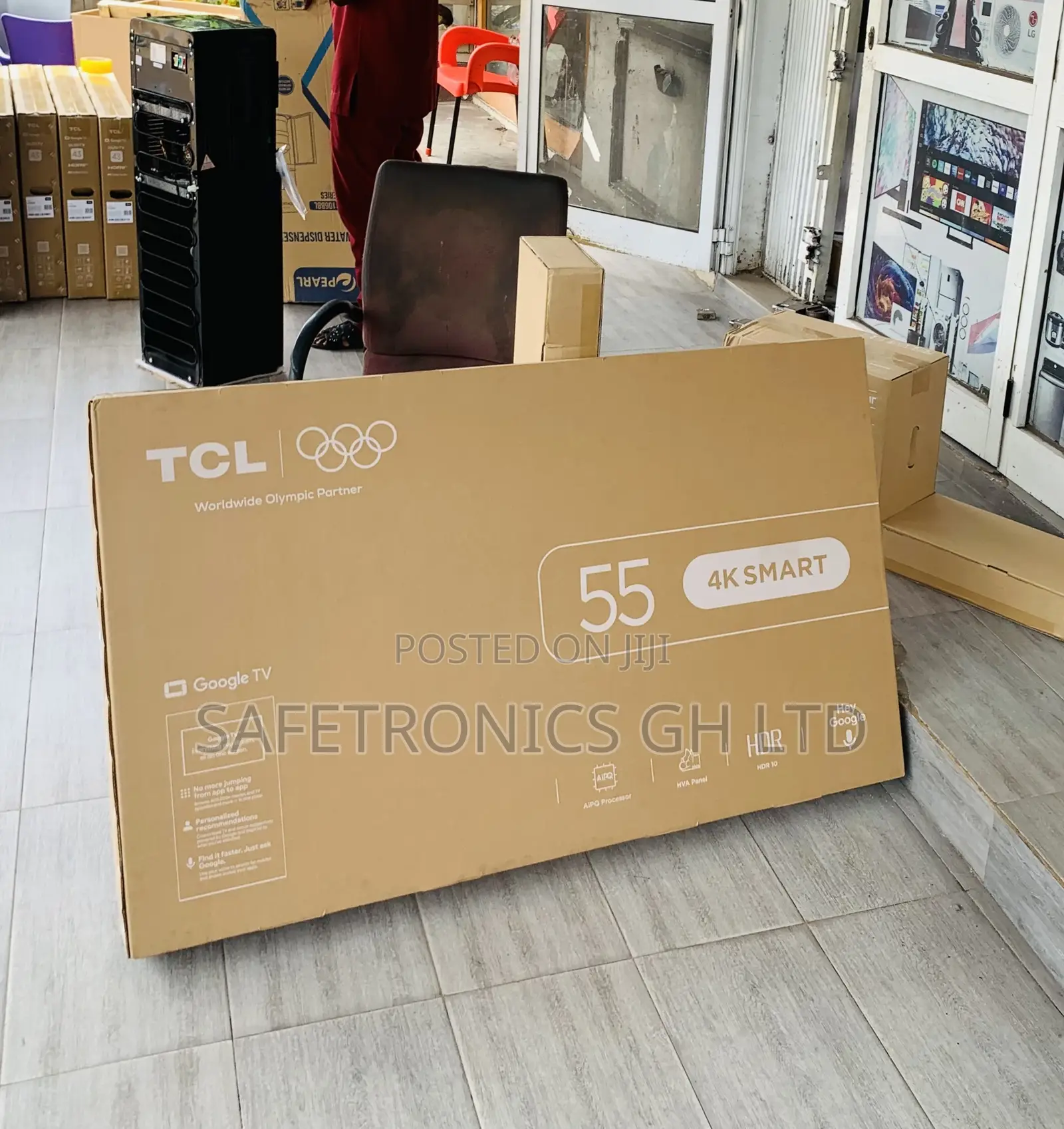 Fresh in Box TCL P6l Smart Tv 55 Inch
