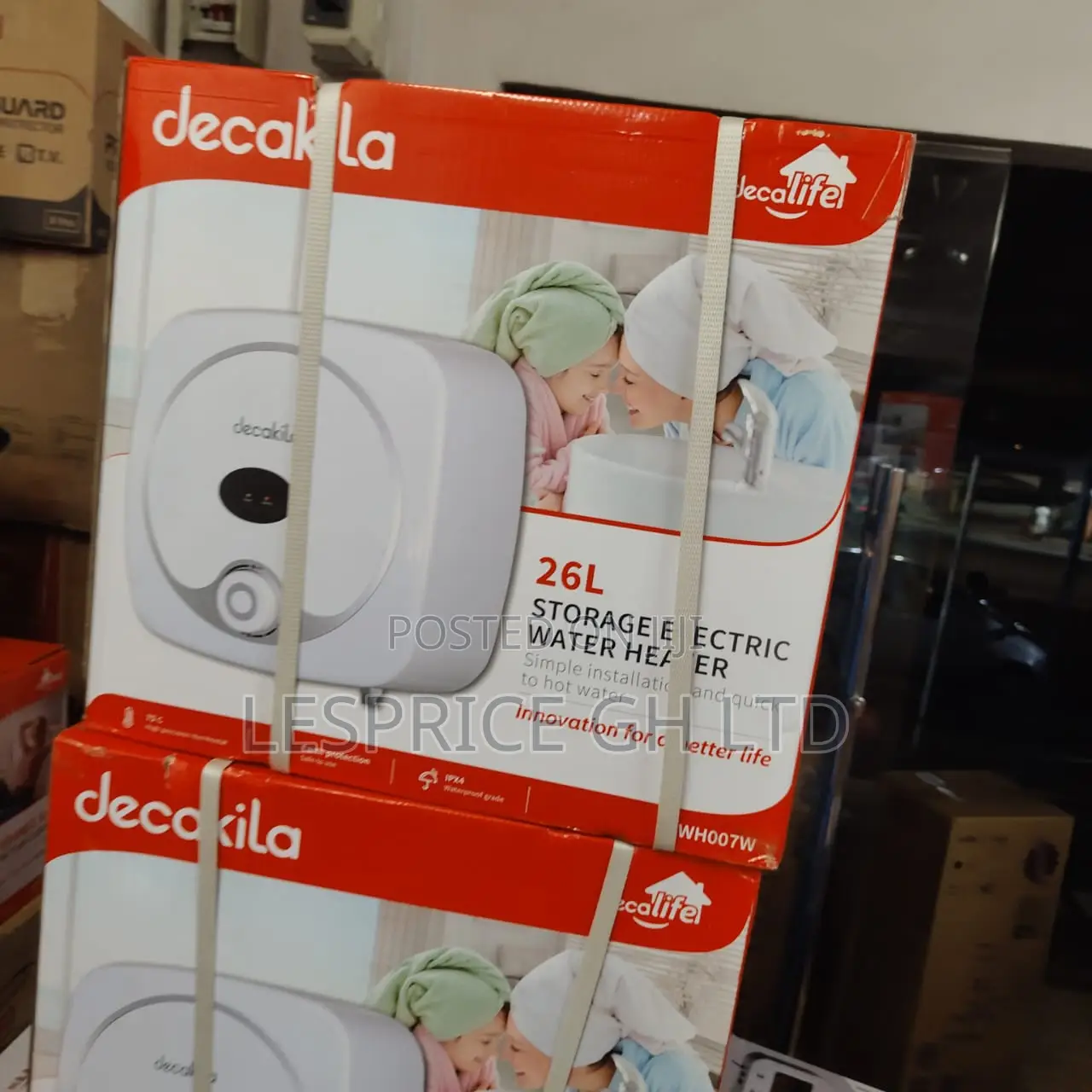 Powerful Energy Saving 1500w Electric Water Heater From Decakila