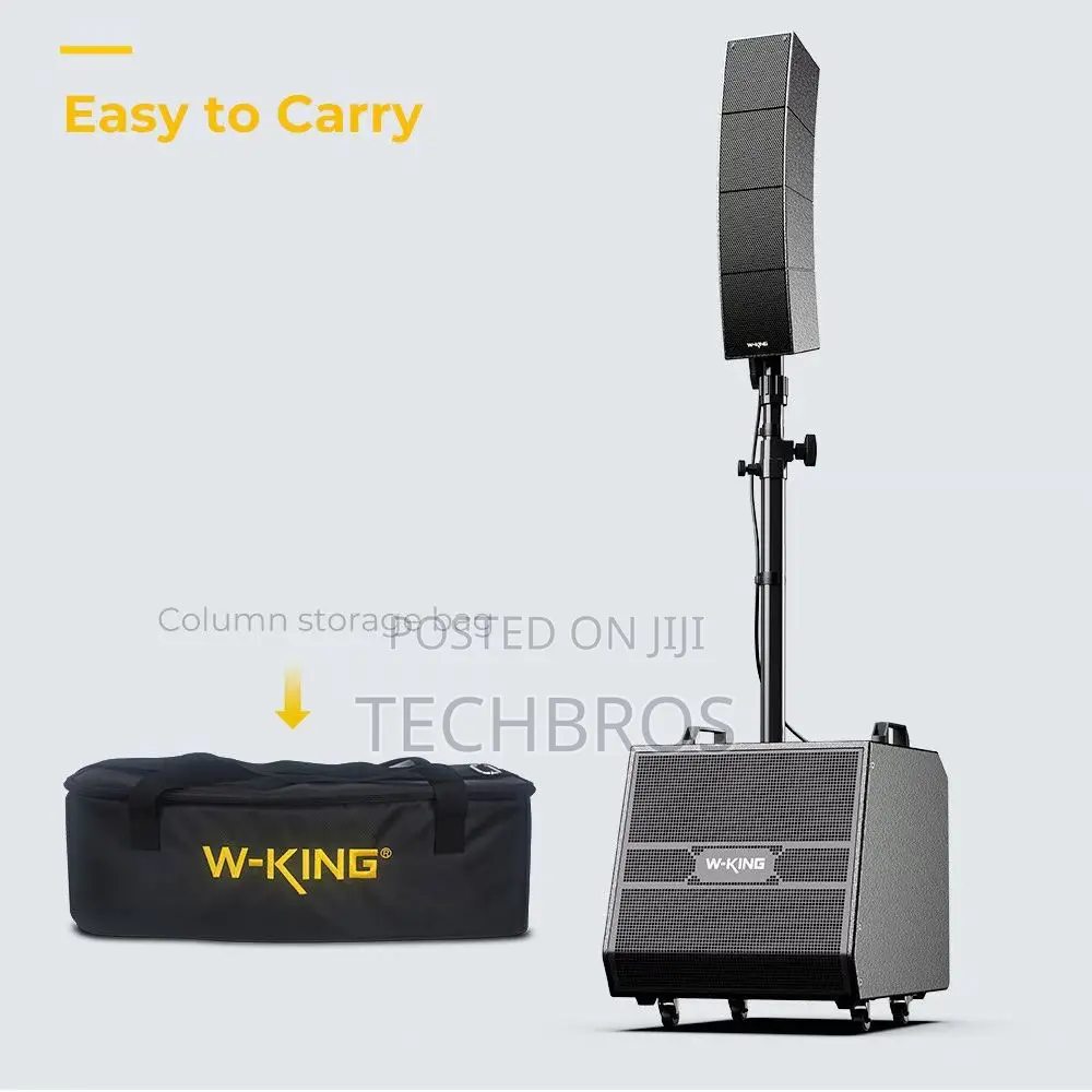 W-King Professional Line Array Speakers 490w Bluetooth Speaker