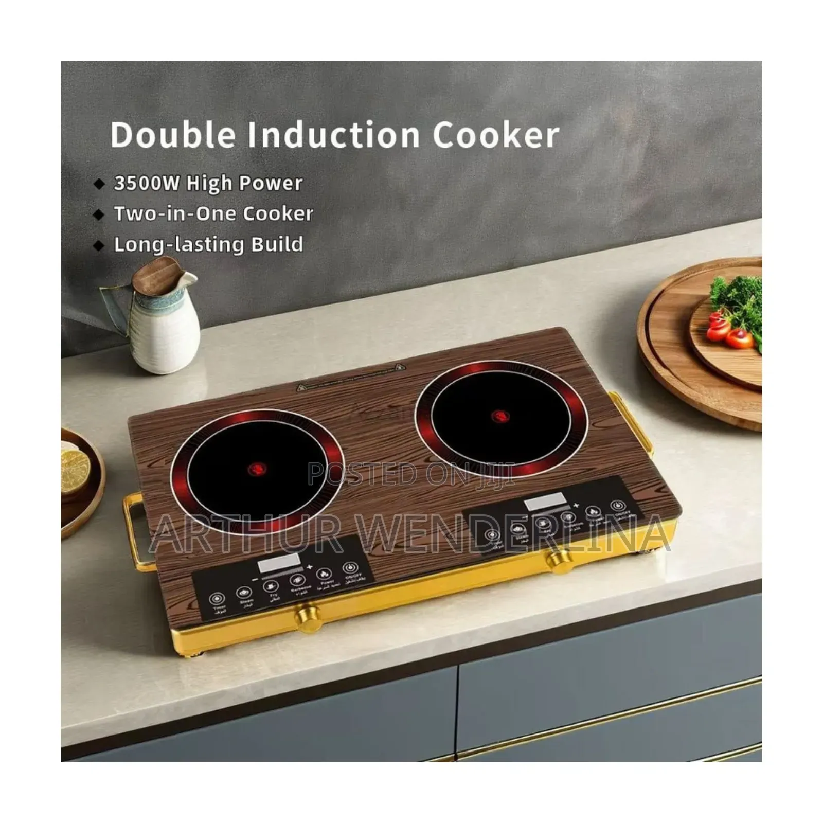 Sokany 3500w Dual Burner Infrared Cooker .(Electric Stove)