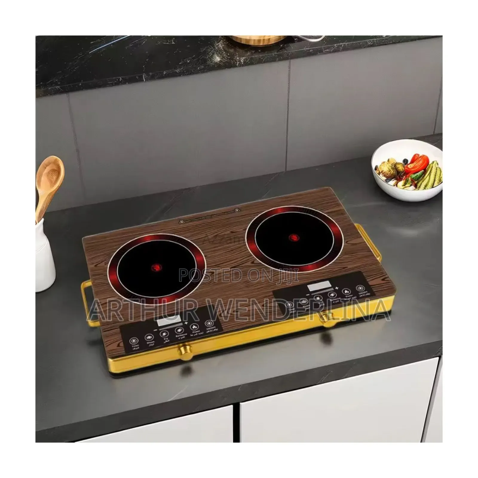 Sokany 3500w Dual Burner Infrared Cooker .(Electric Stove)