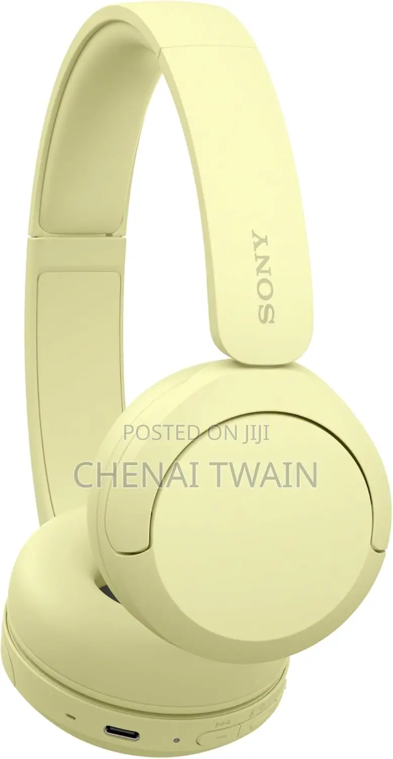 Sony Wh-Ch520 Wireless Bluetooth Headphones - Yellow