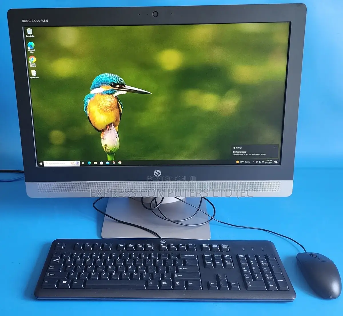 Desktop Computer HP EliteOne 800 G3 128GB Intel Core i5 SSD 256GB