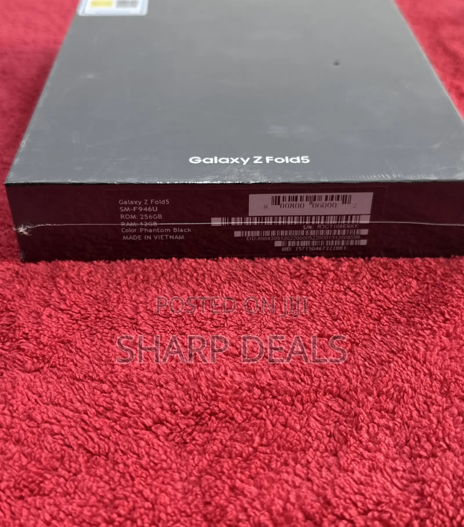 New Samsung Galaxy Z Fold 5 512 GB Black