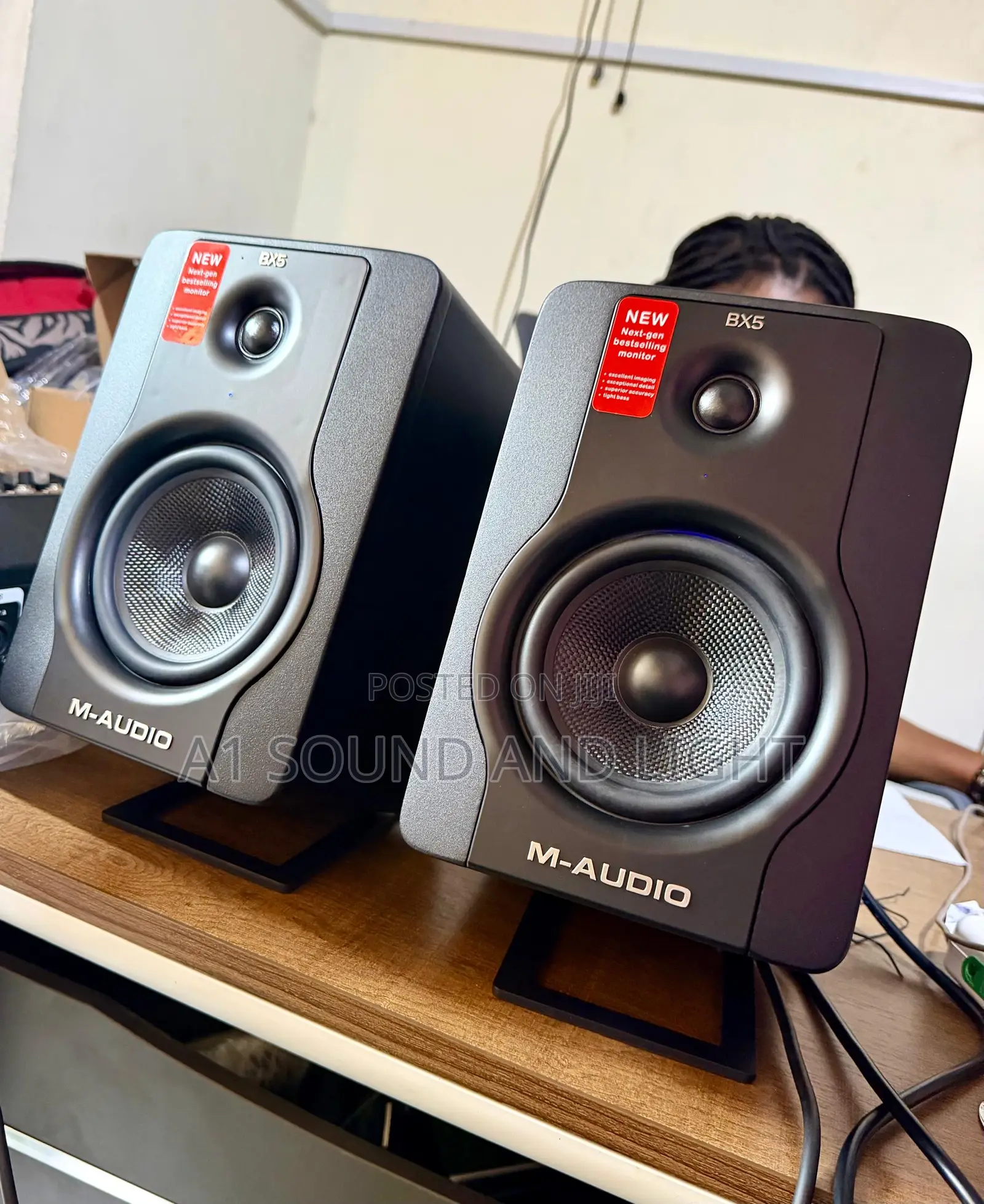 M-Audio Bx5 D2 Studio Monitors [Avid Version]