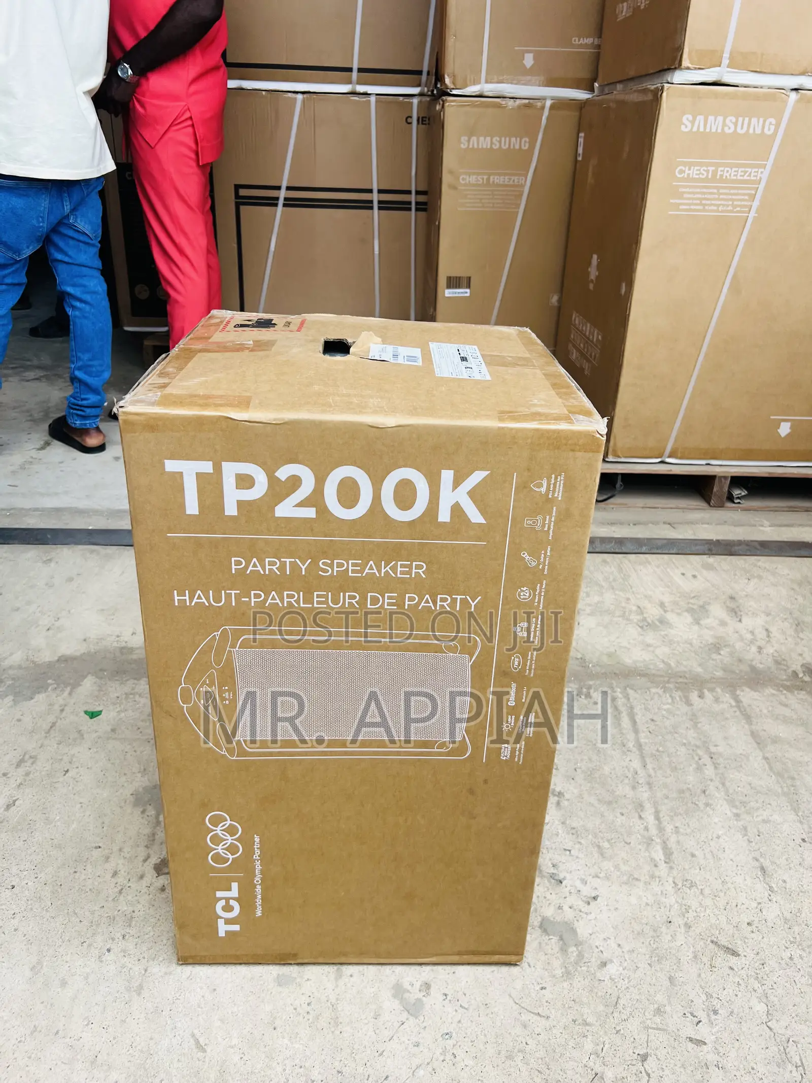 Quality TCL Tp200k 220watt Powerful Sound Tower Party Speaker 