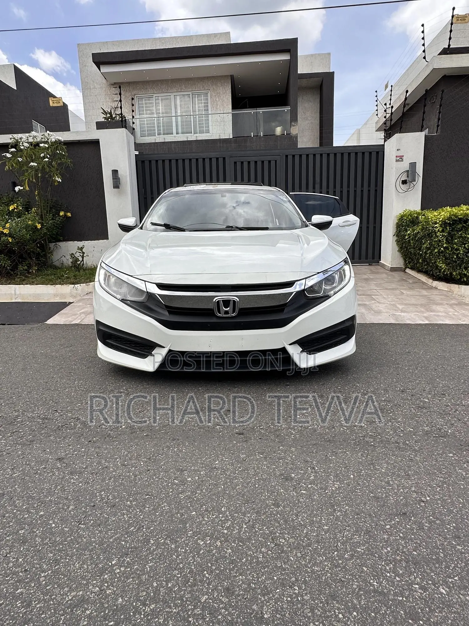 Honda Civic EX 4dr Sedan (2.0L 4cyl) 2017 White