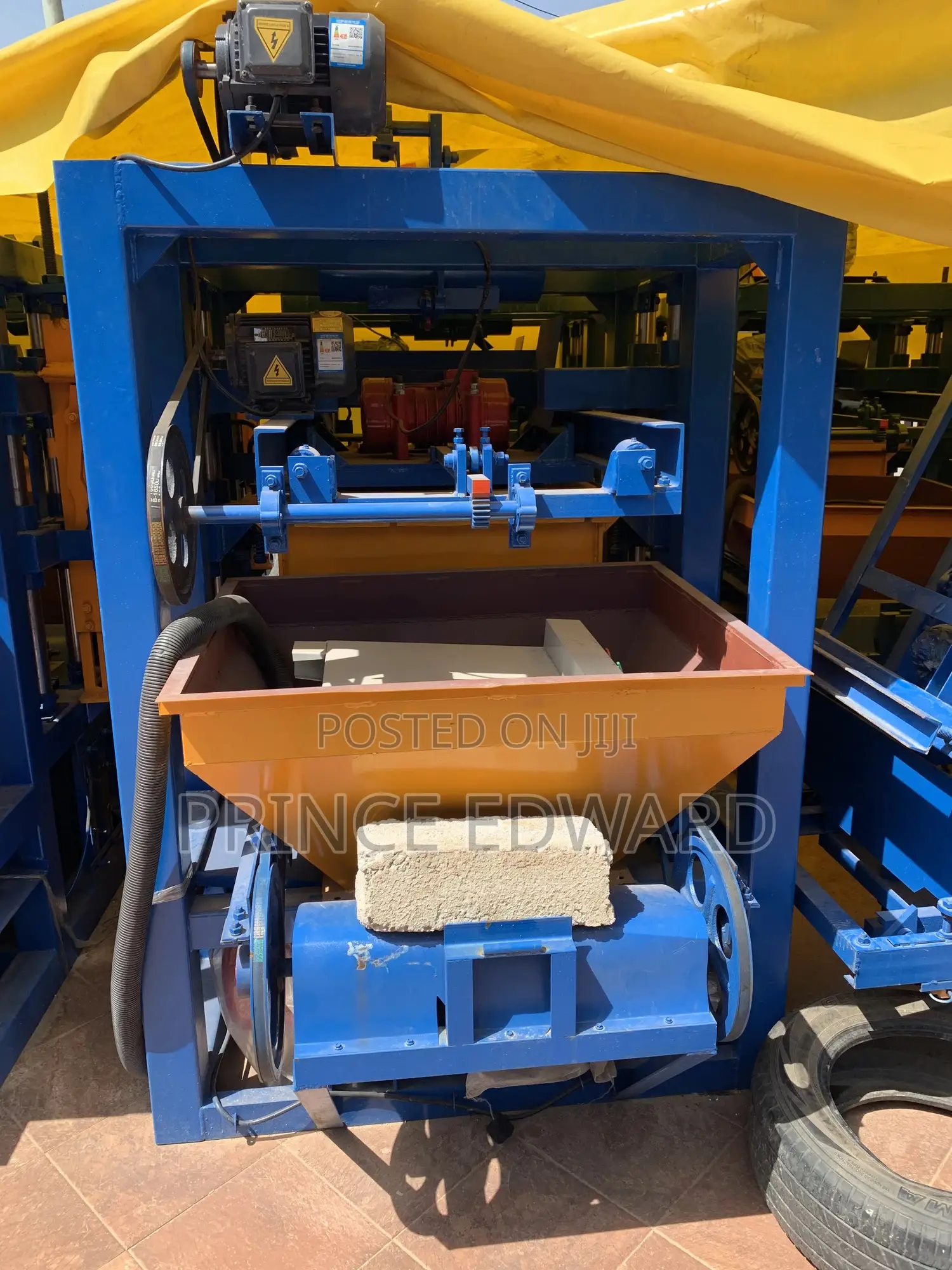 Automatic Block Making Machine