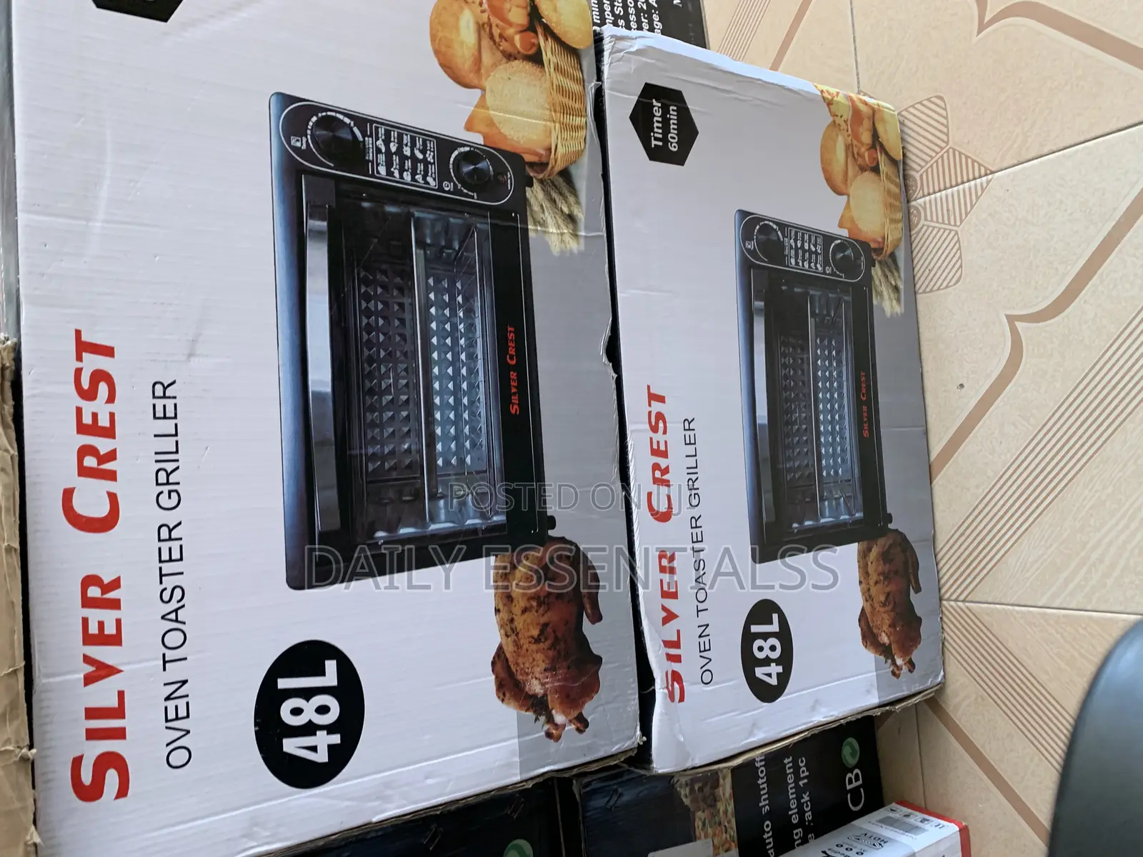 48l Silver Crest Kitchen Oven Toaster for Sale
