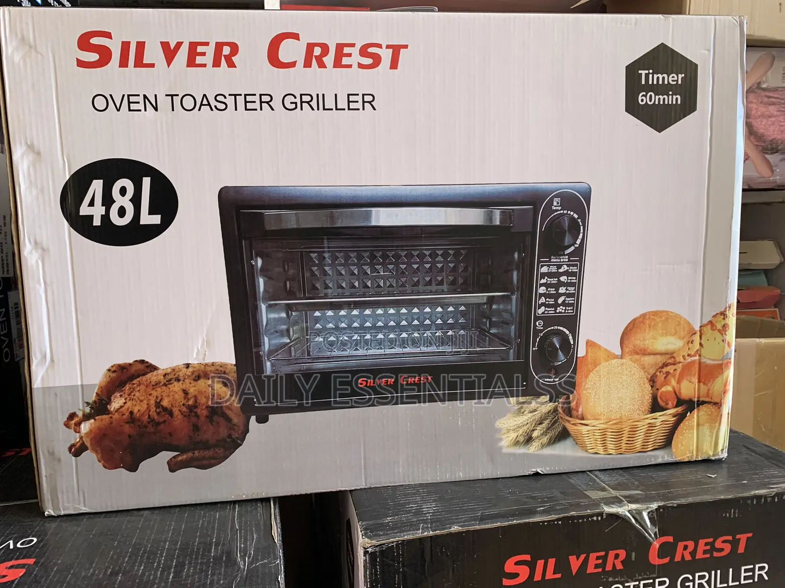 Silver Crest 48l Home Baking Oven – Brand New