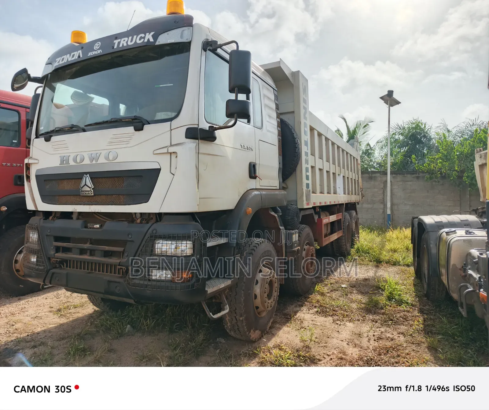 Howo Tipper Truck 8×4 25cubic