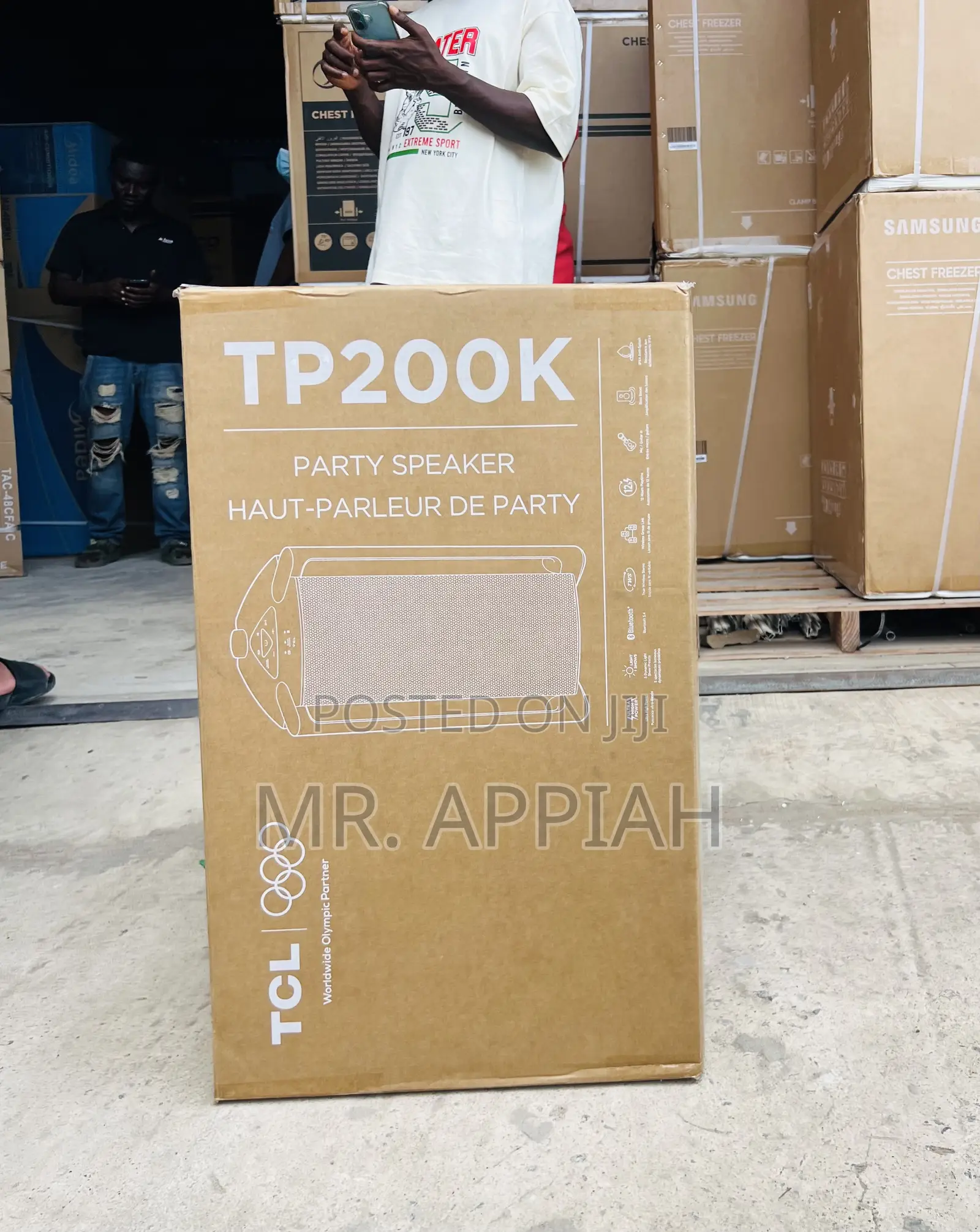 Shop Authentic TCL 220watt Powerful Party Speaker(Tp200k).