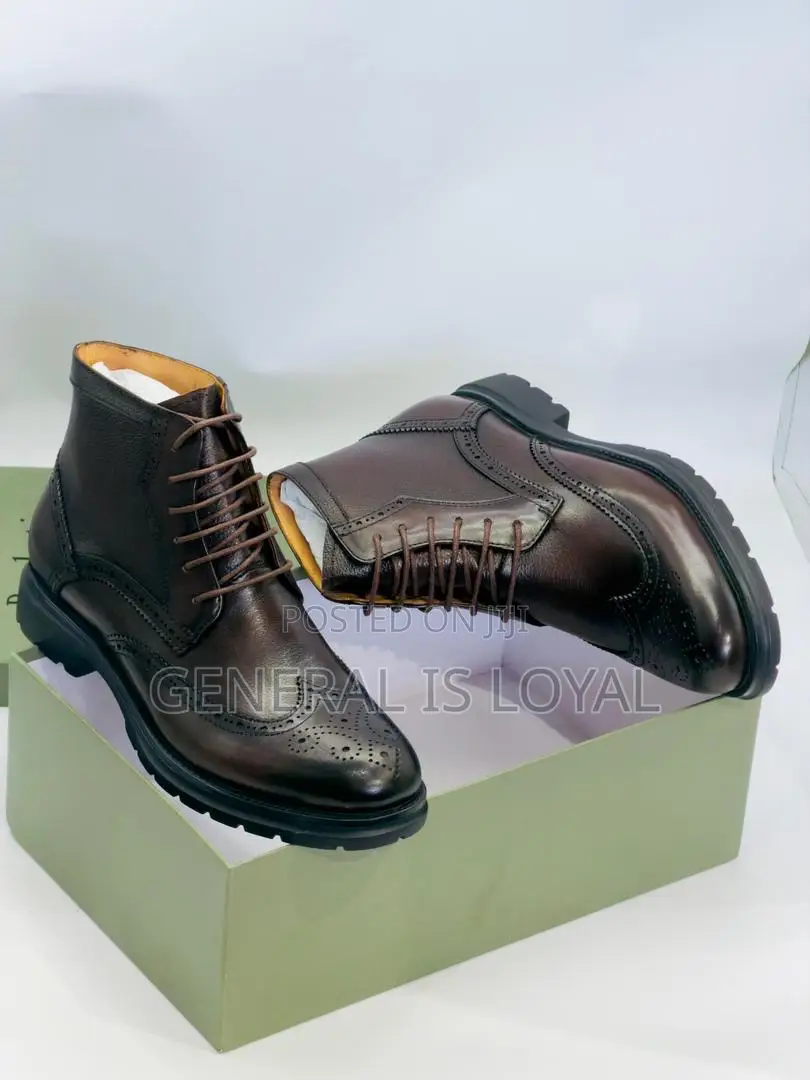 Berluti Coffee Color Leather Men’S Boot