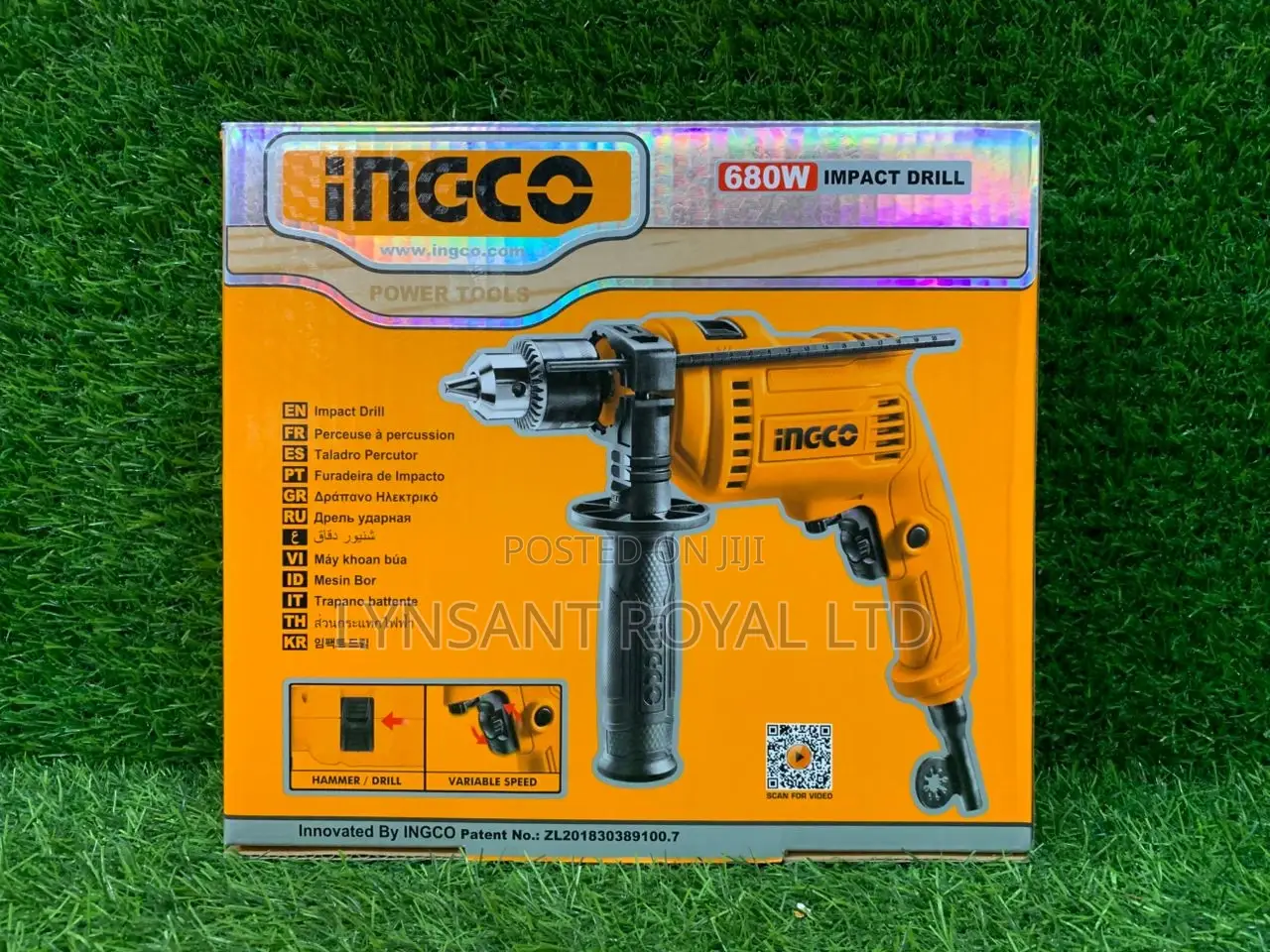Impact Drill 680w - Id6808
