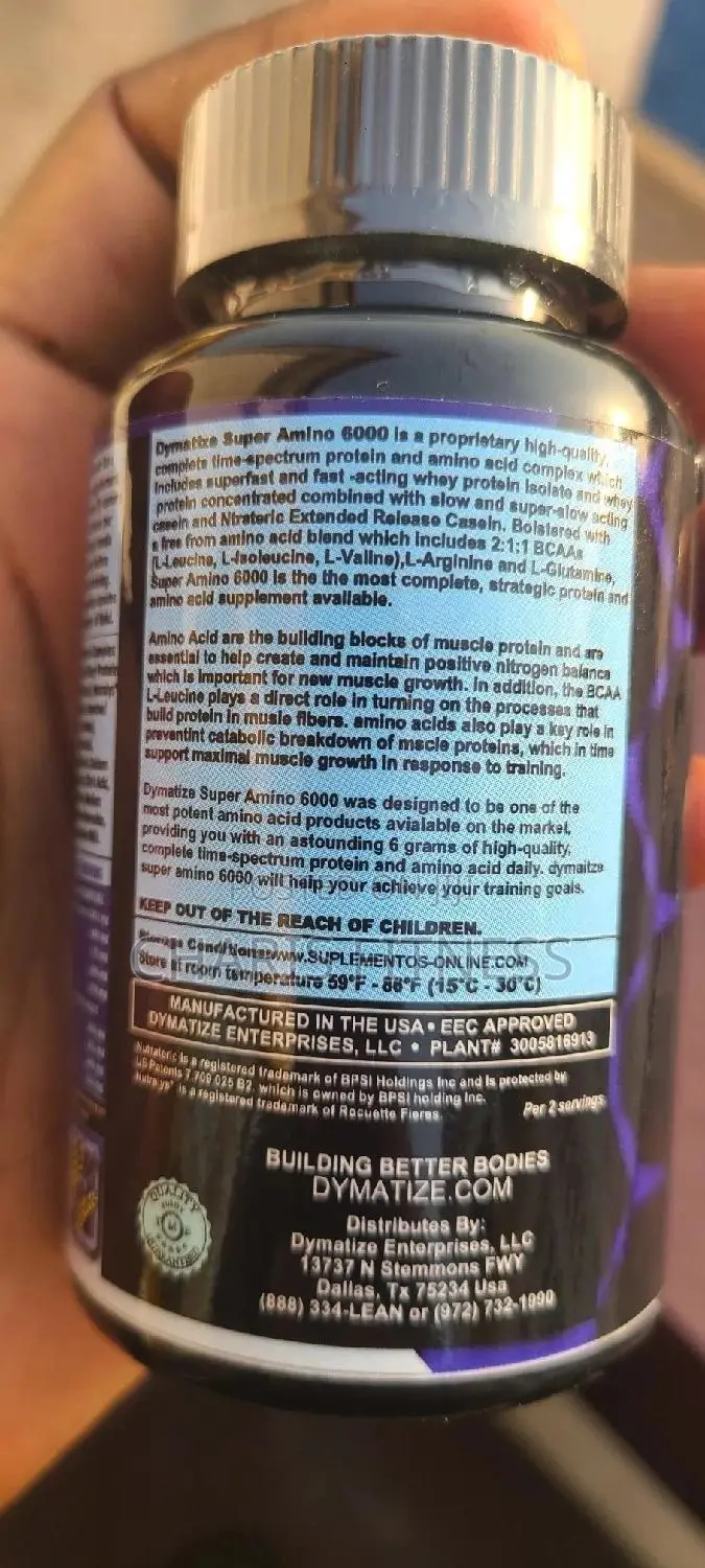 Mass Gainer (Super Amino 6000 Extended Formula)