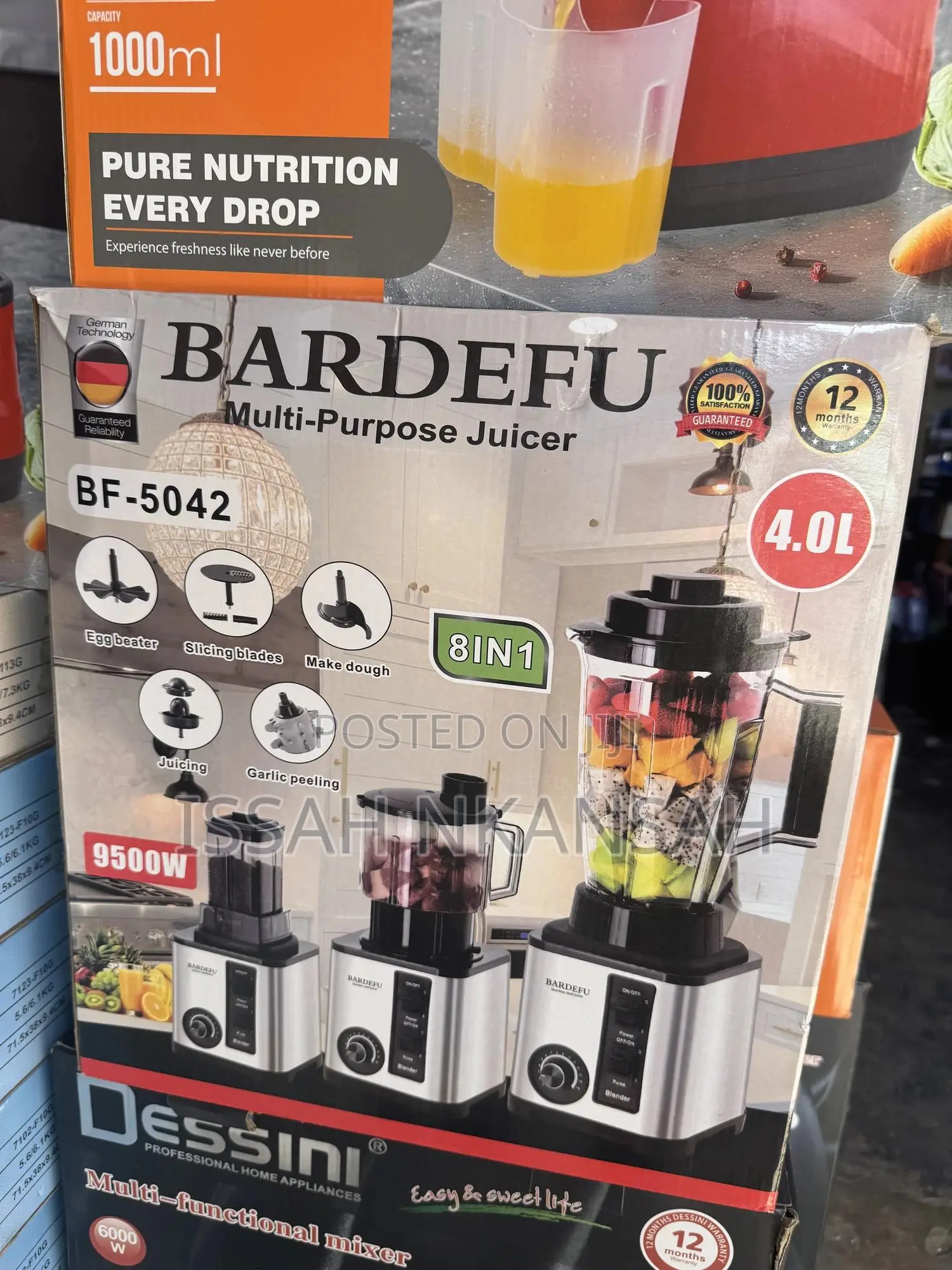 Multipurpose Electric Juicer
