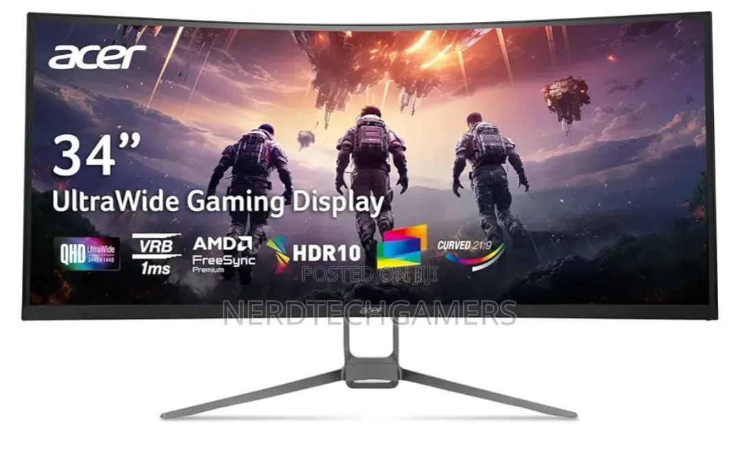 Acer Nitro Ed3 Curved Gaming Monitor 34inch