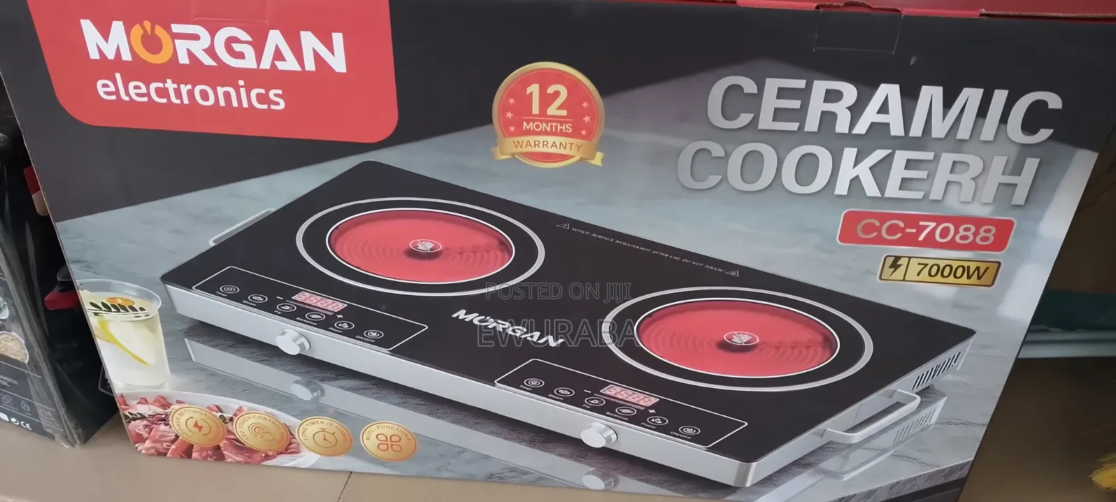 Double Ceramic Hot Plate