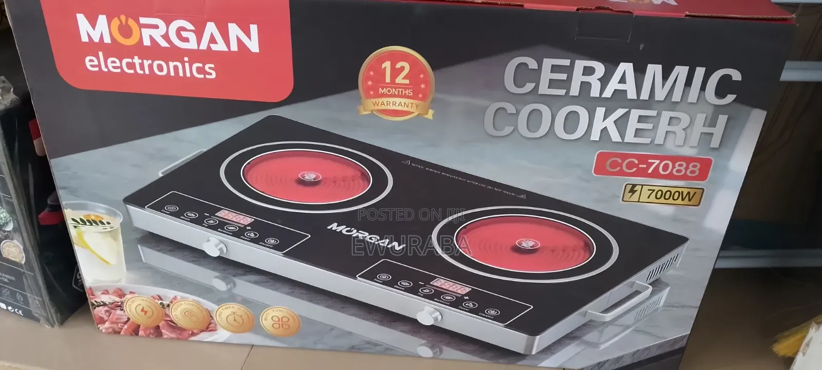 Double Ceramic Hot Plate