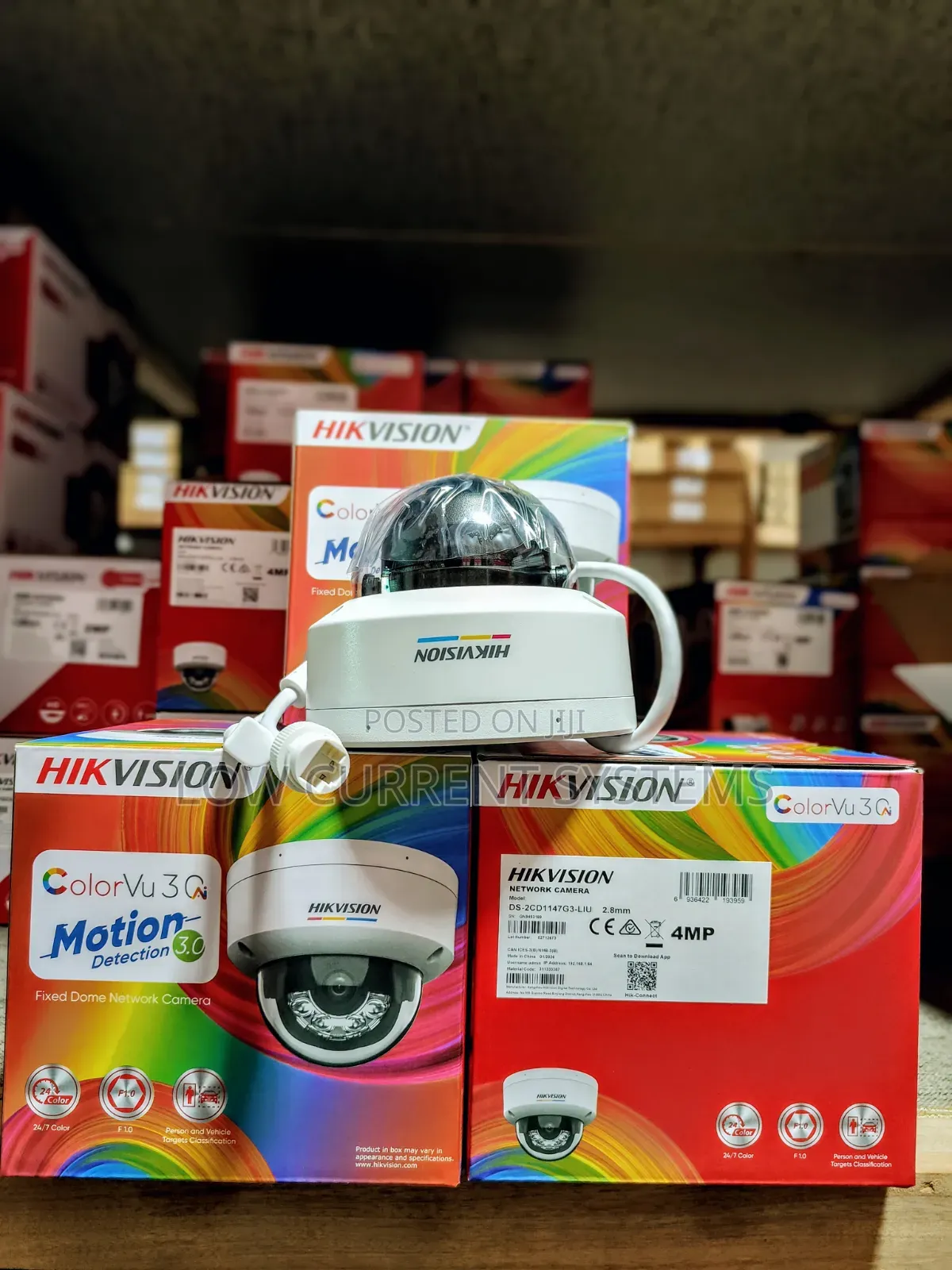 Hikivision 4mp Ip Colorvu 3.0 Camera Indoor Network Ds-2cd1147g3-Liu