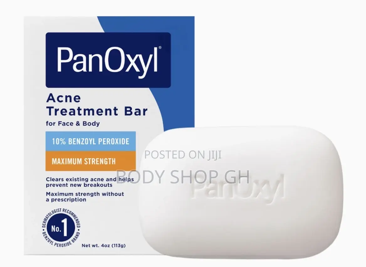 Acne Treatment Bar With 10% Benzoyl Peroxide, Maximum Strength