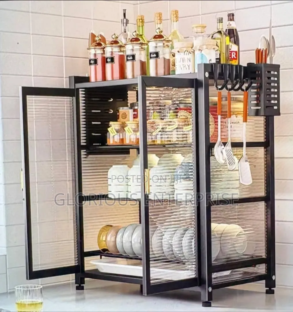 Enclosed Kitchen Rack