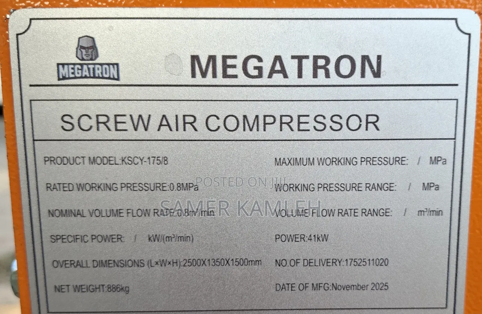Diesel Air Compressor