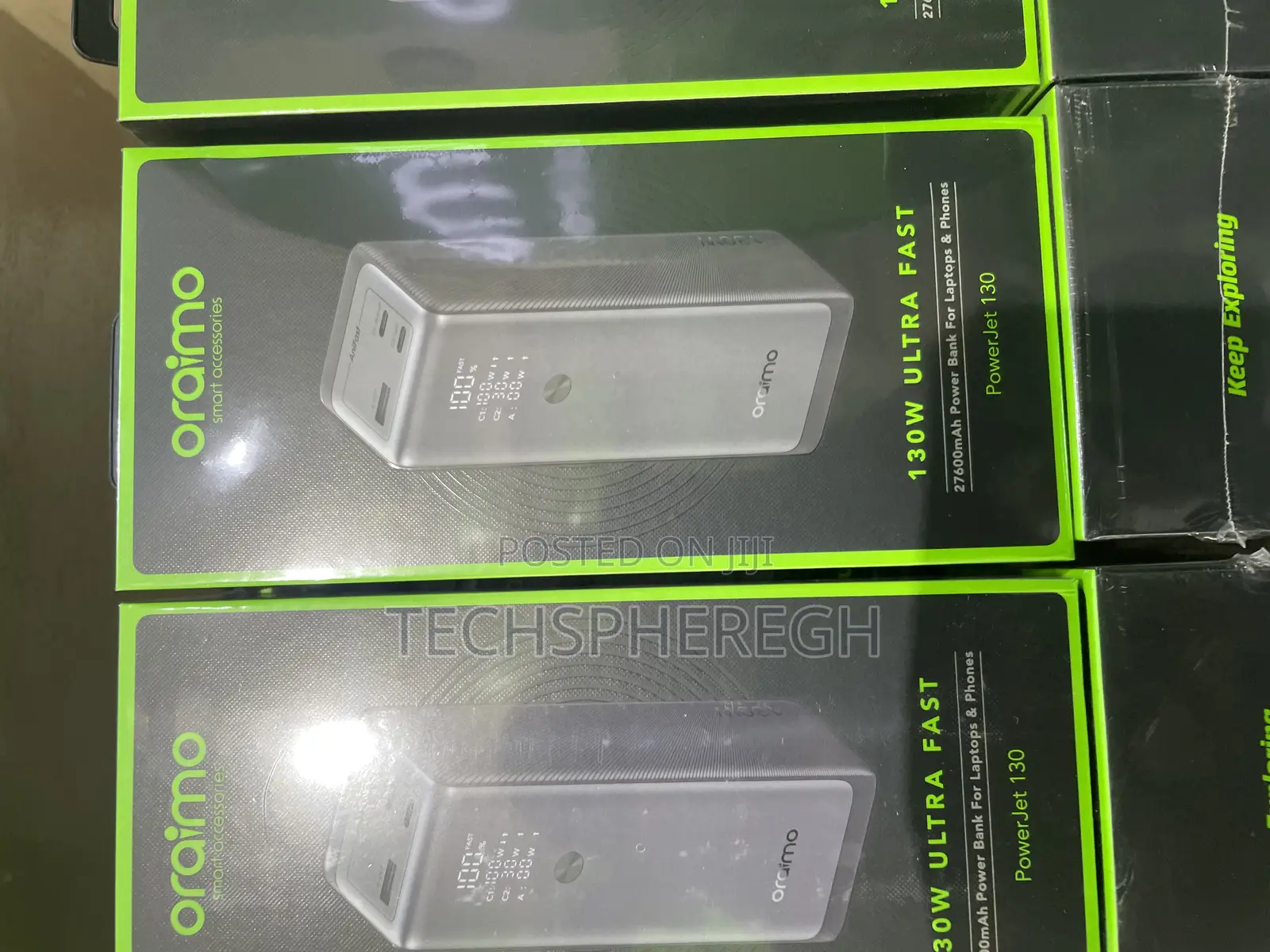 Oraimo Powerjet 130 - 27,600mah Power Bank for Laptops Phones