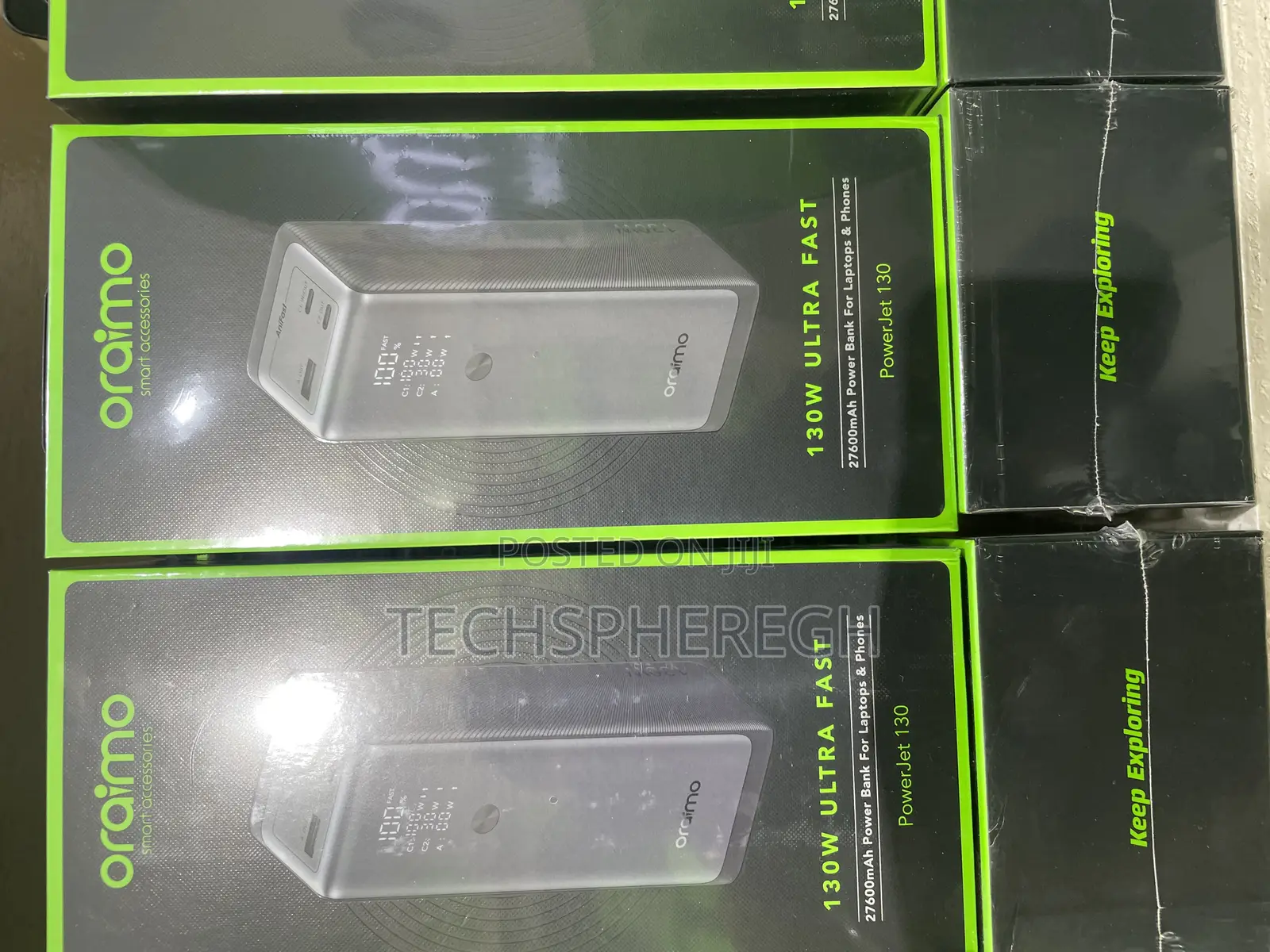 Oraimo Powerjet 130 - 27,600mah Power Bank for Laptops Phones