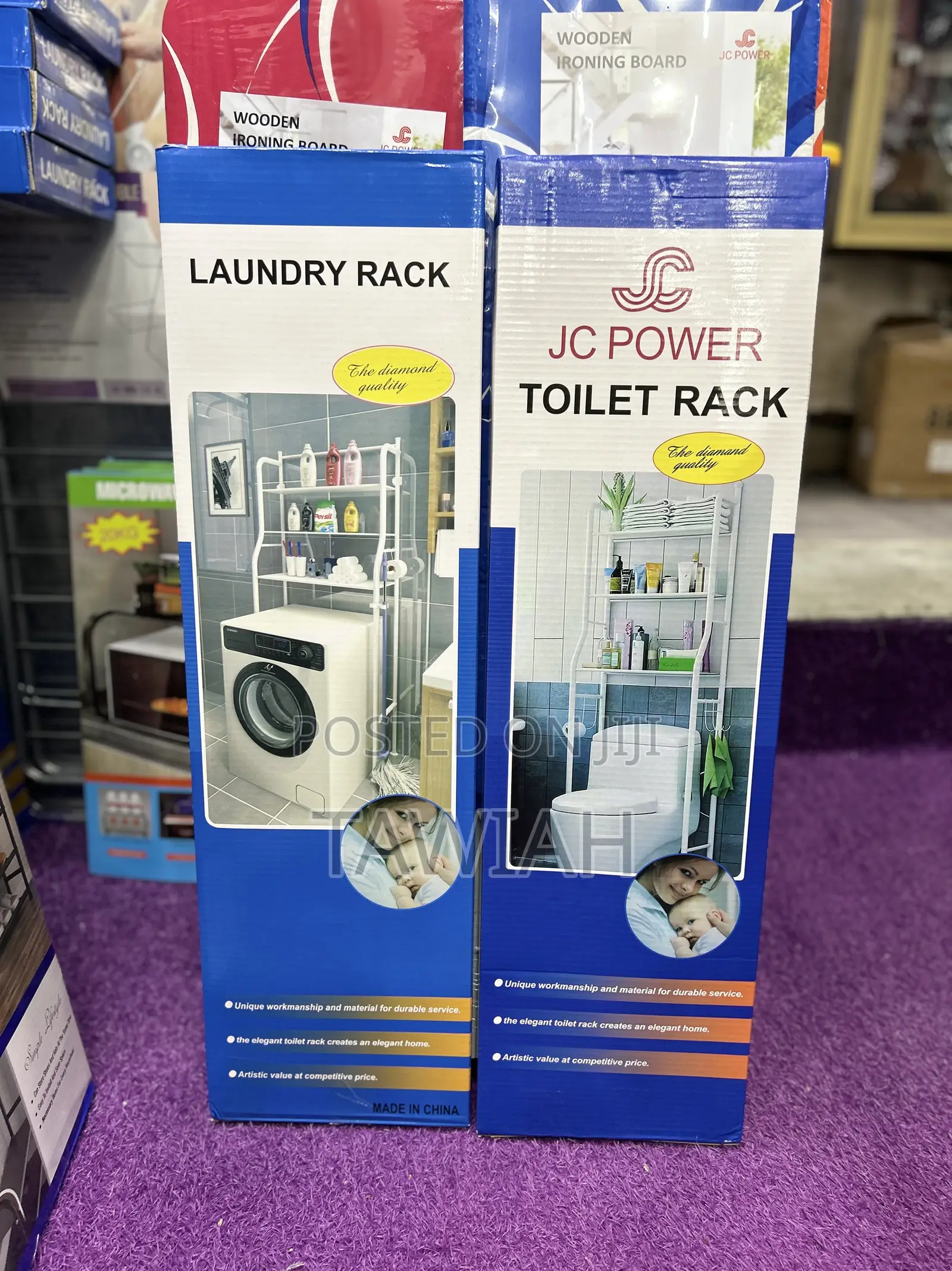 Laundry and Toilet Rack