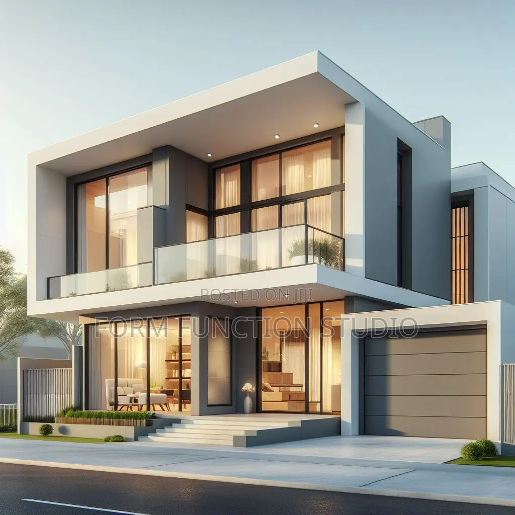 Architectural Modern Design Building Living