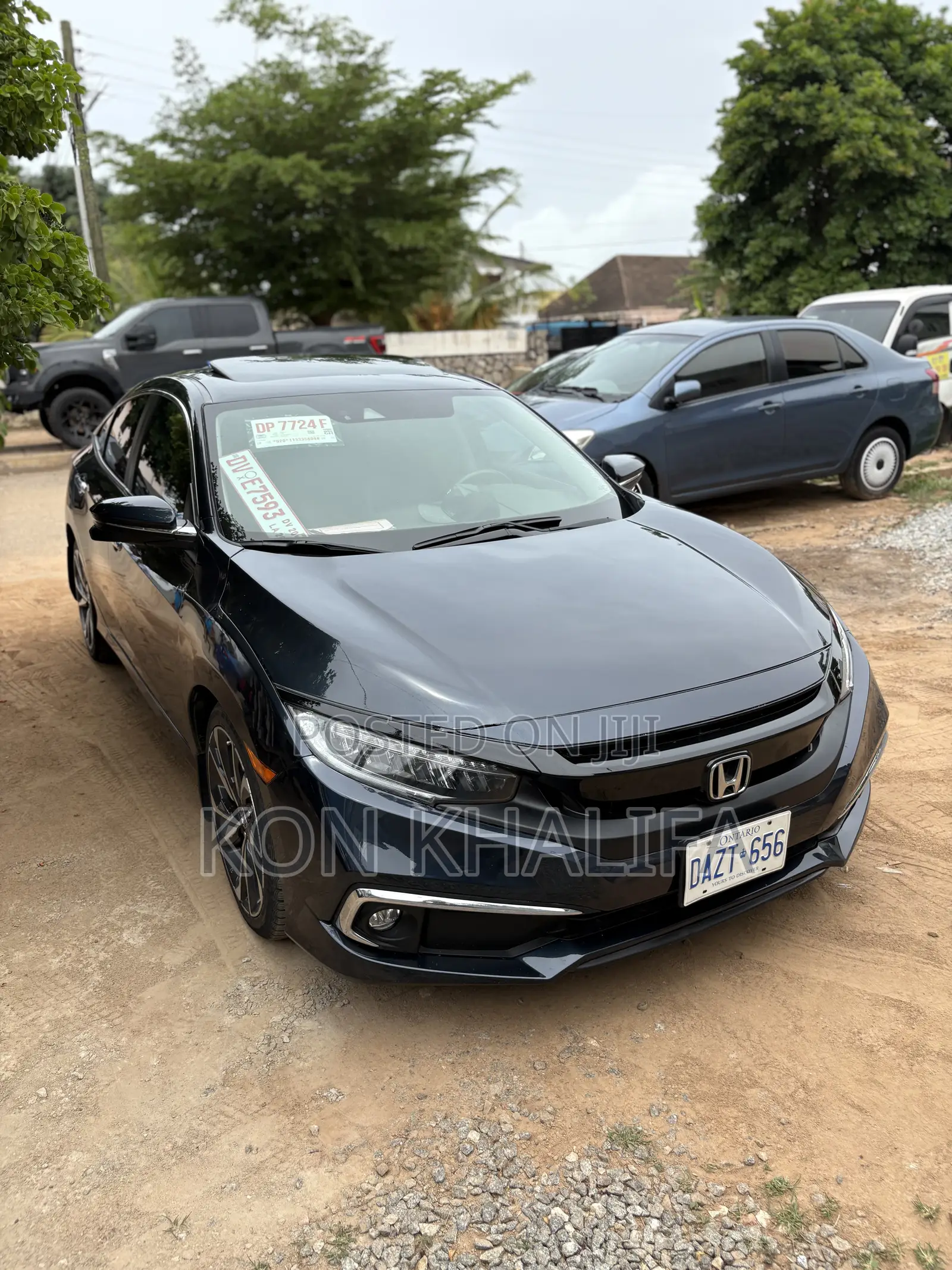 Honda Civic Touring Sedan 2020 Black