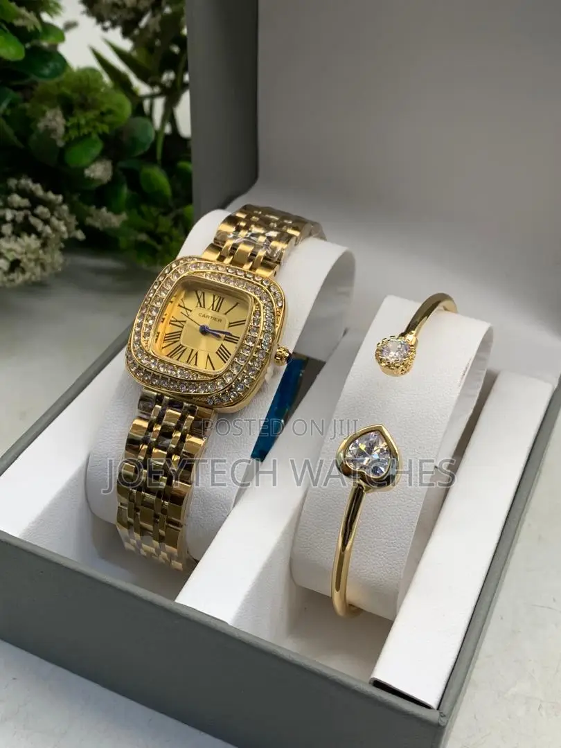 Cartier Ladies Watch and Bracelet
