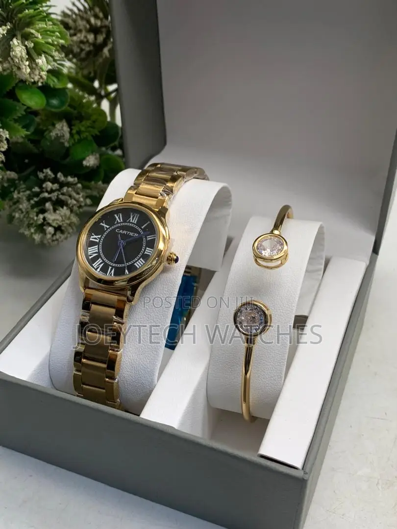 Cartier Ladies Watch and Bracelet