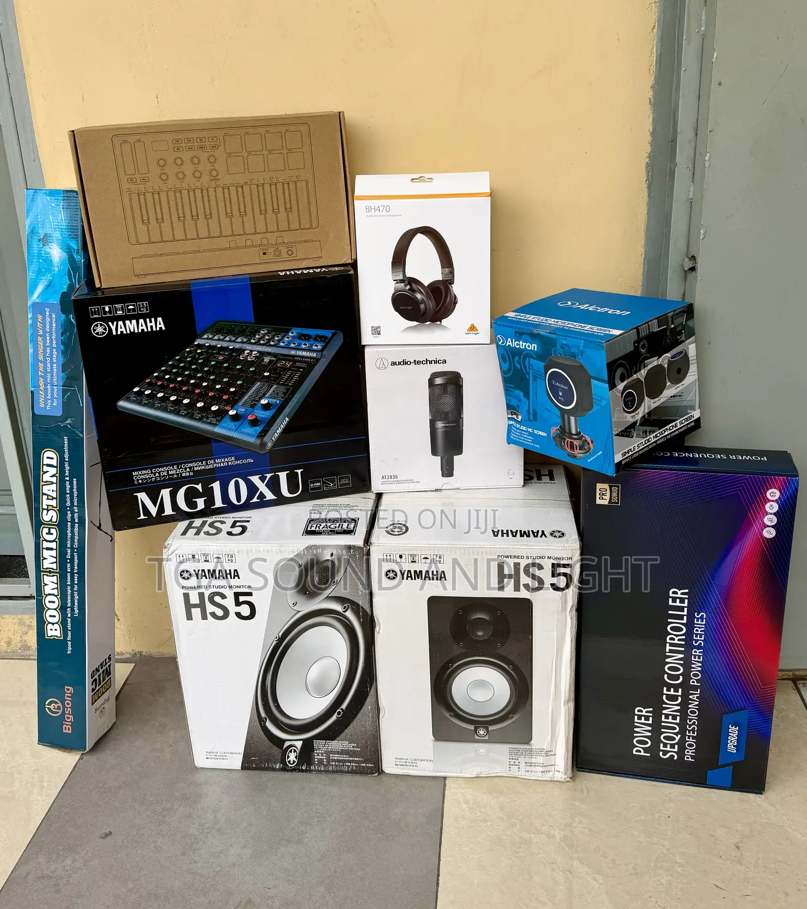 Music Studio Equipment Pack