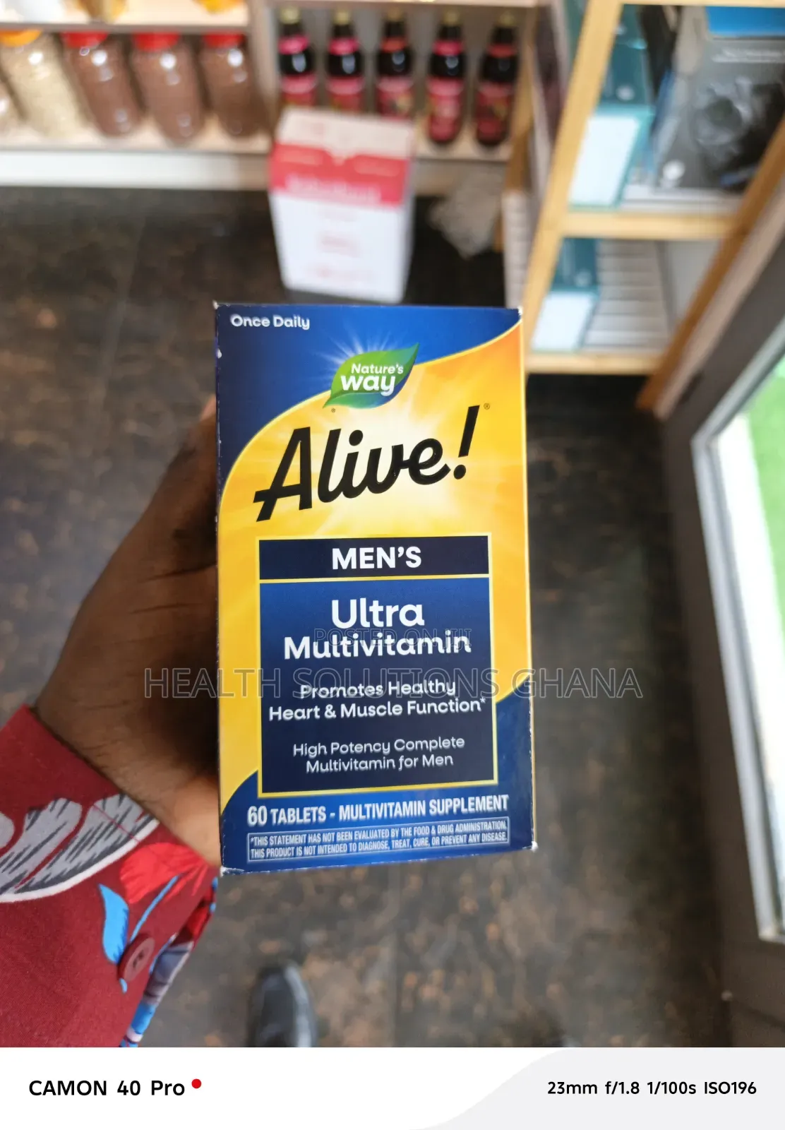 Alive Men for Daily Energy Complete Nutritional Support