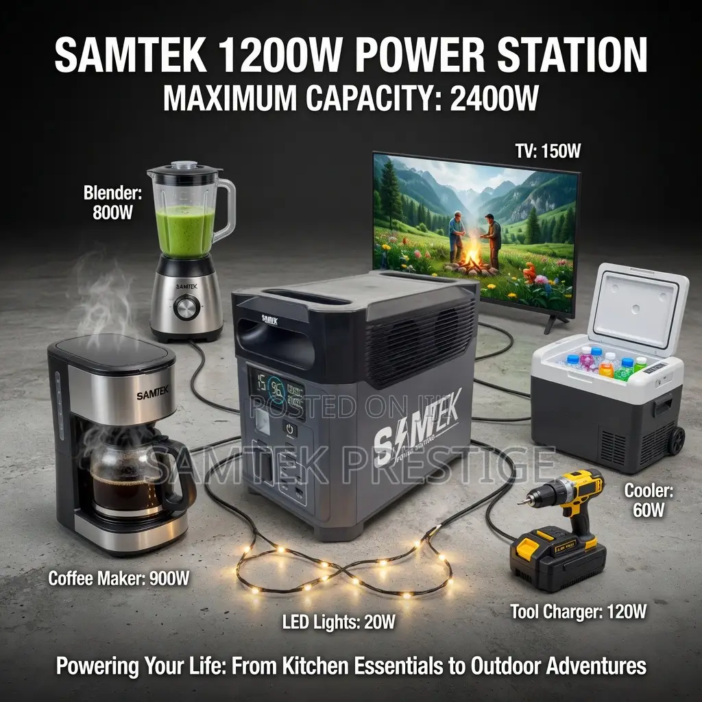 Samtek St-1200 Portable Power Station
