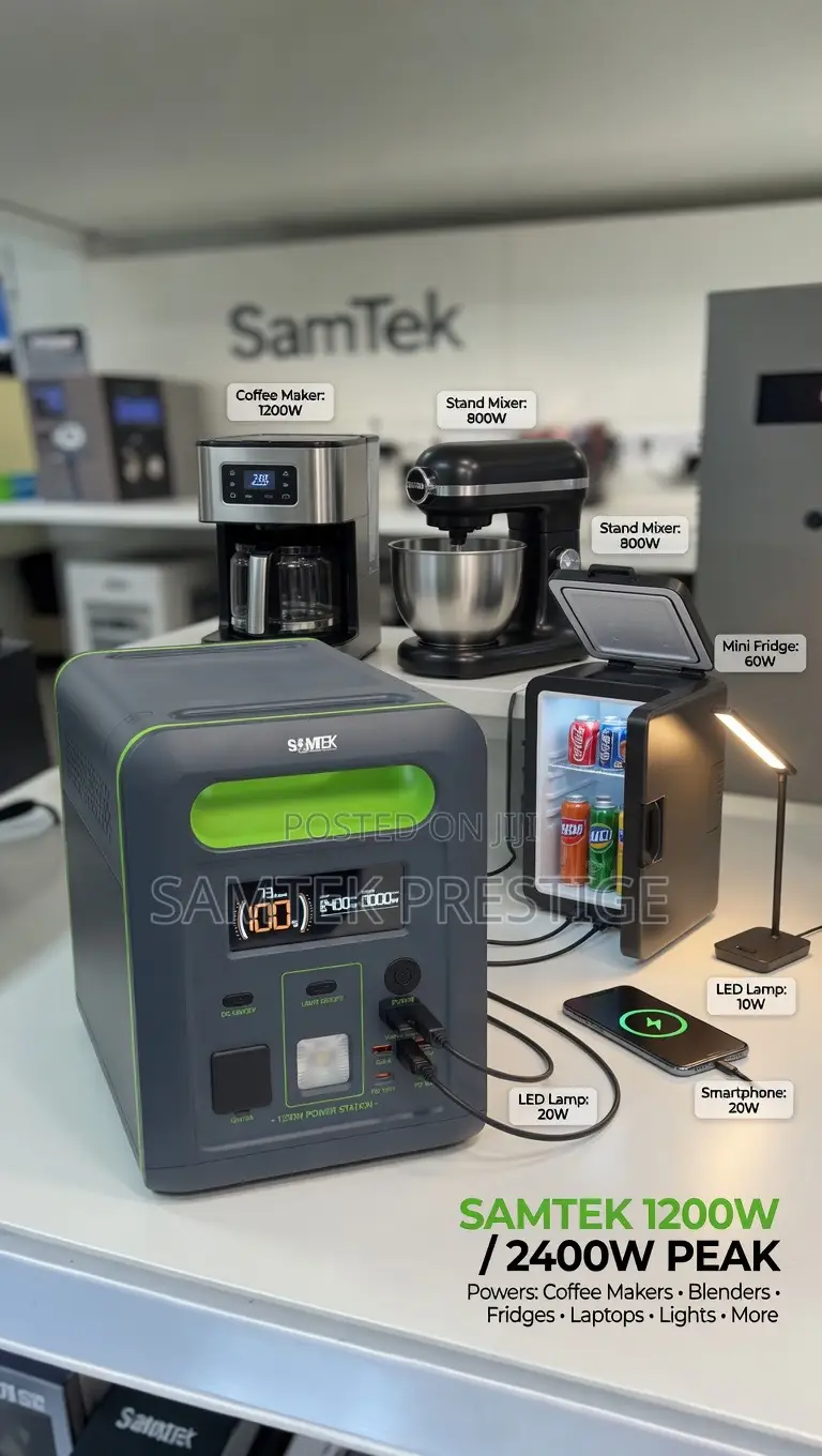 Samtek 1200w Power Station(Generator)