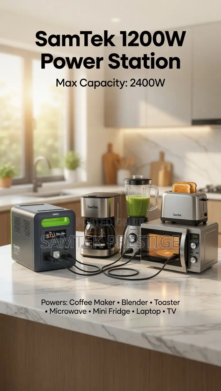Samtek 1200w Power Station(Generator)