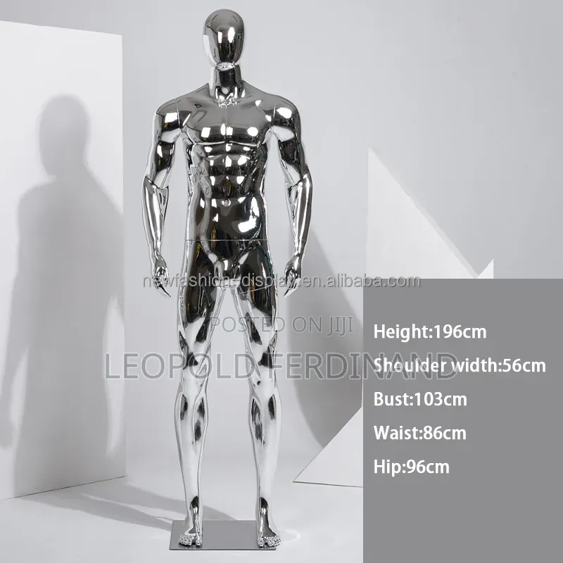 Muscle Silver Mannequin