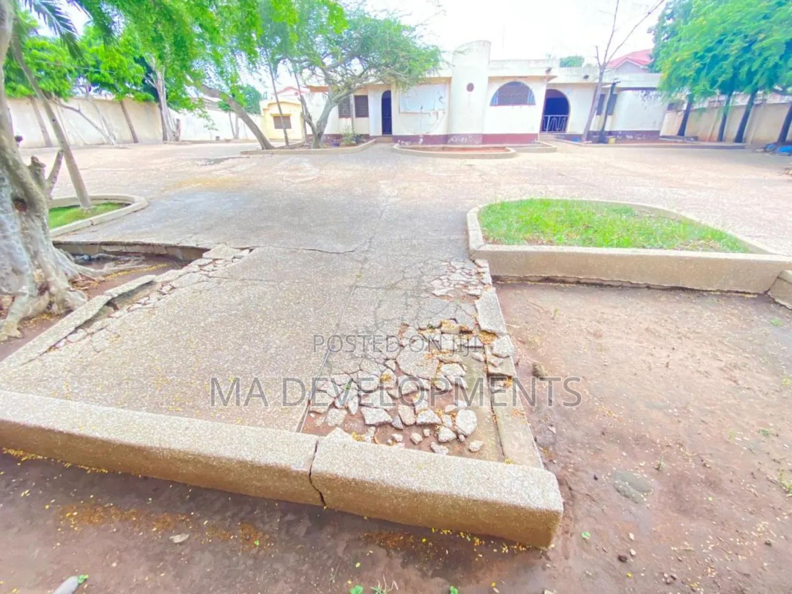 2 Plot of Land With a Structure for Sale at Tantra Hills Achimota