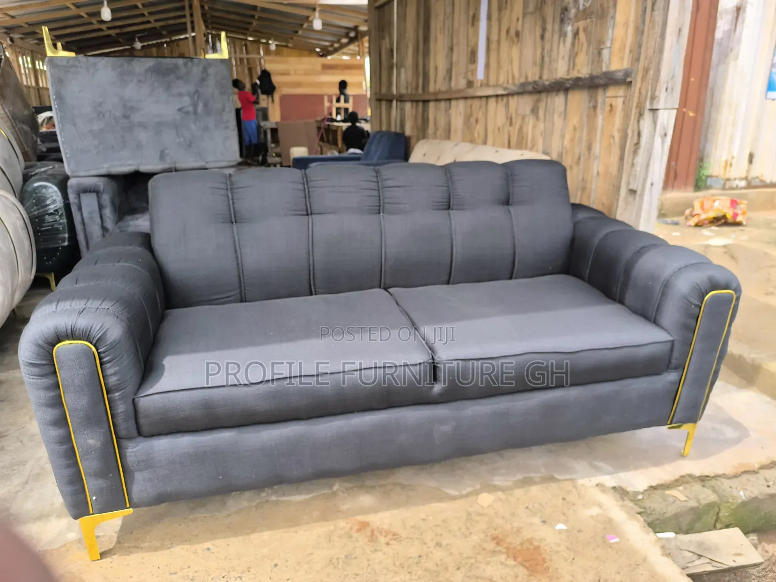 3 in 1 Black Sofa Quick Sell
